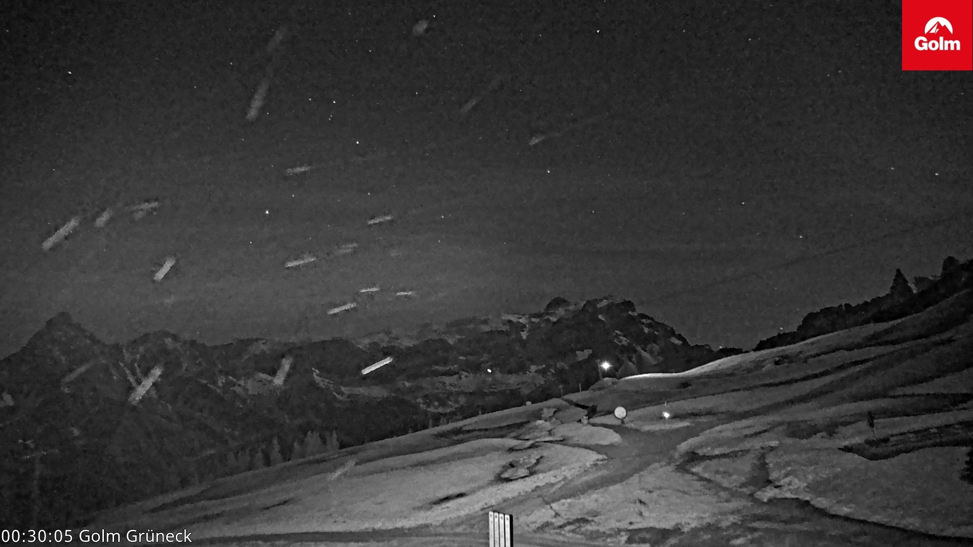 Archiv Foto Webcam Blick vom Golm auf die Tschaggunser Mittagsspitze