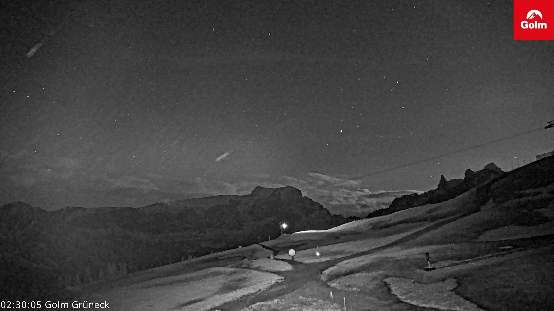 Archived image Webcam View Tschagguns Mittagsspitze from Golm
