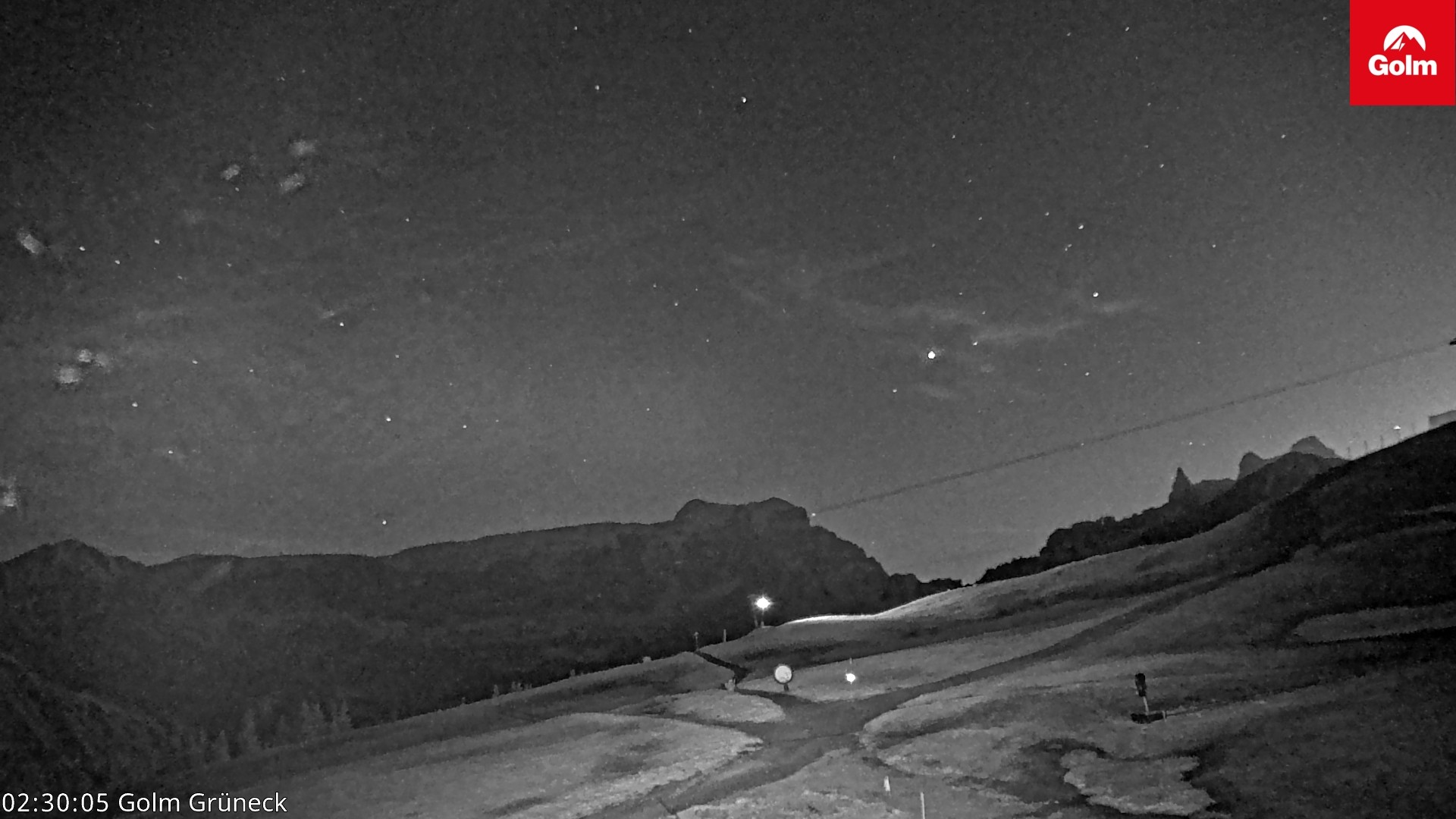 Archived image Webcam View Tschagguns Mittagsspitze from Golm