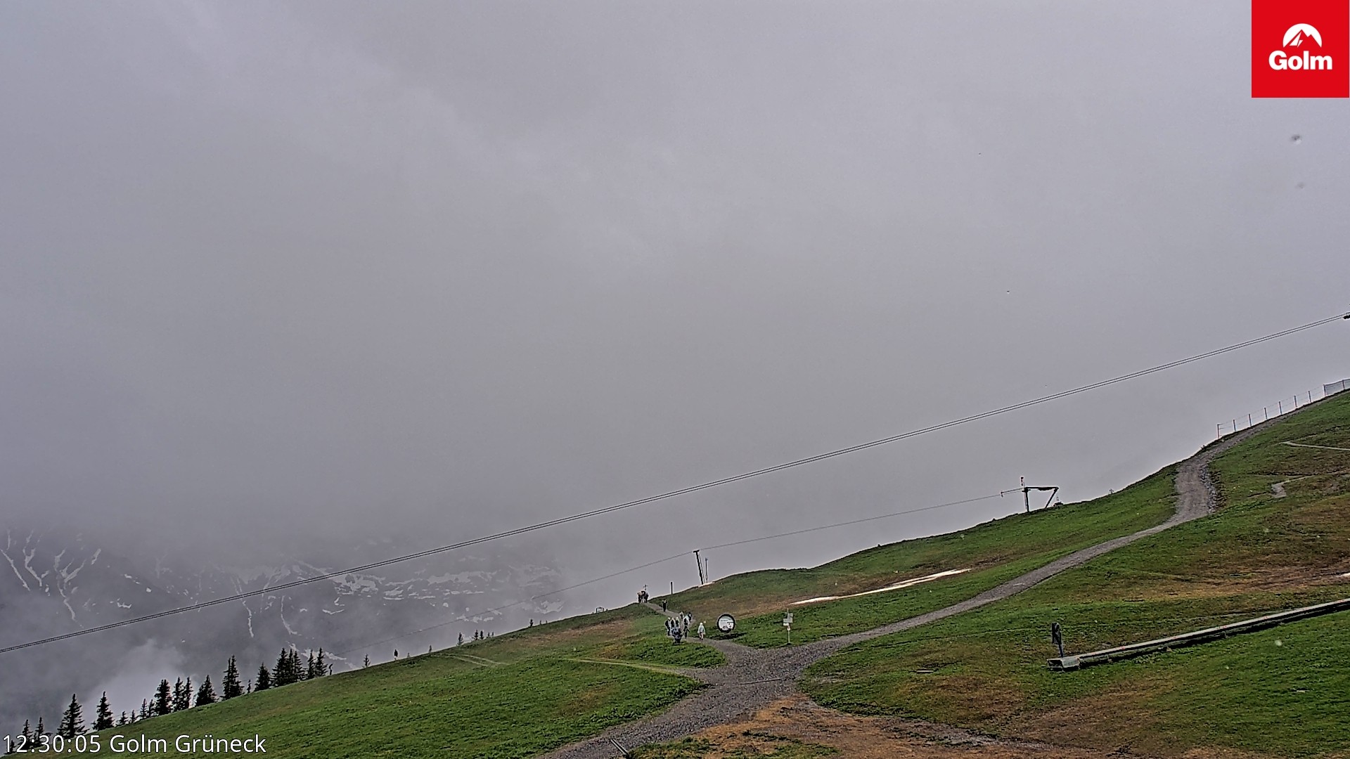 Archiv Foto Webcam Blick vom Golm auf die Tschaggunser Mittagsspitze