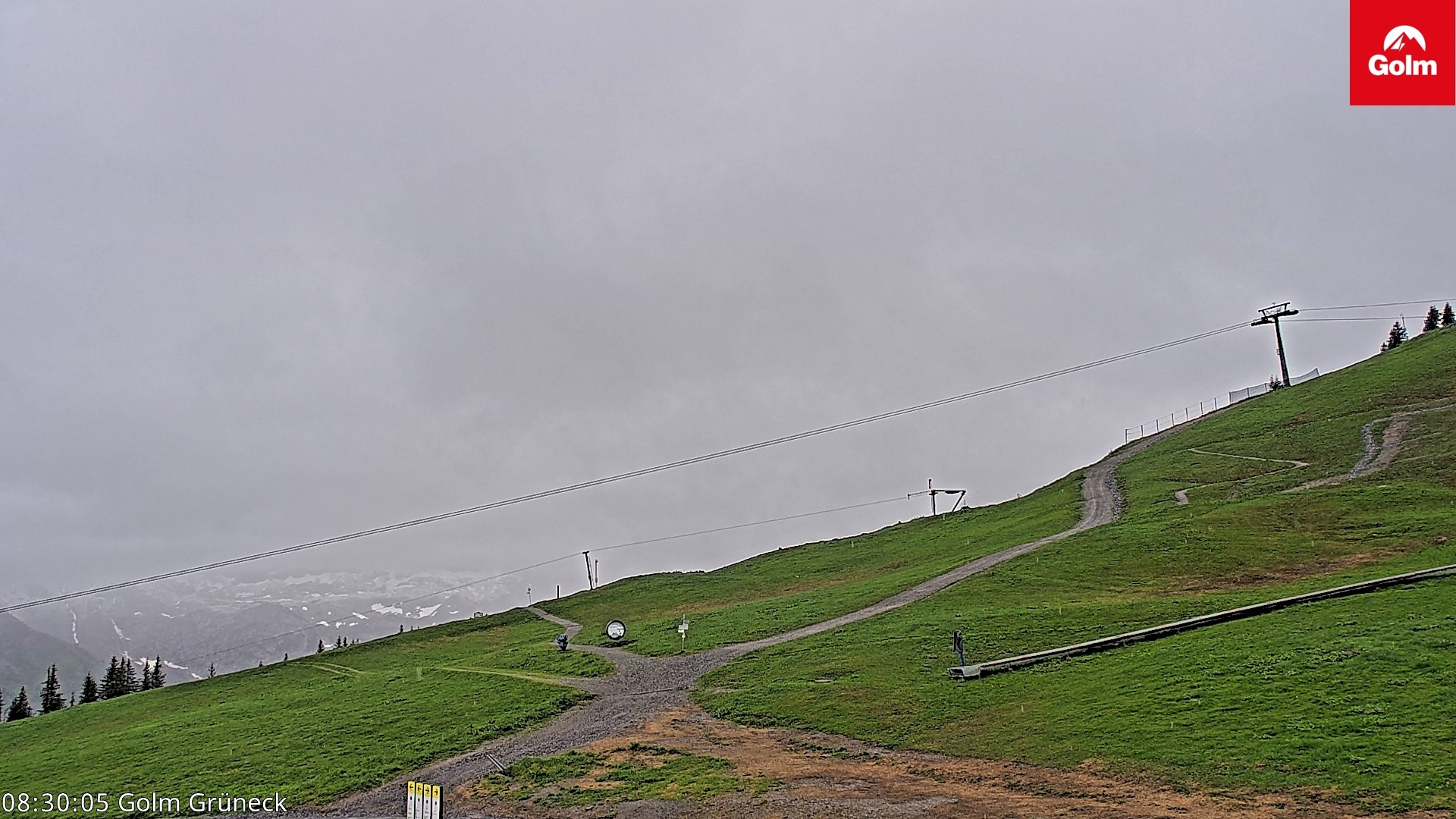 Archiv Foto Webcam Blick vom Golm auf die Tschaggunser Mittagsspitze