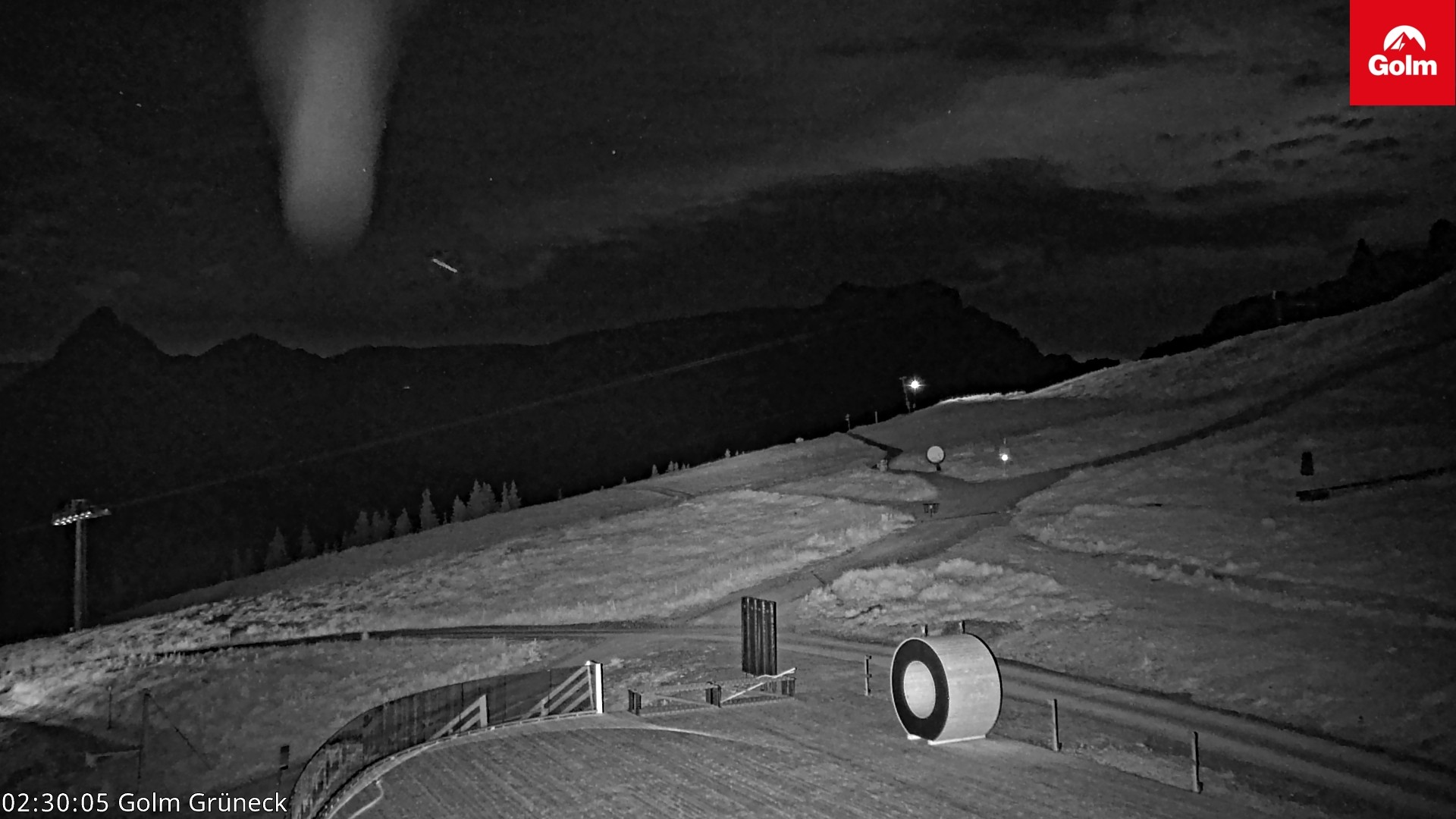 Archiv Foto Webcam Blick vom Golm auf die Tschaggunser Mittagsspitze