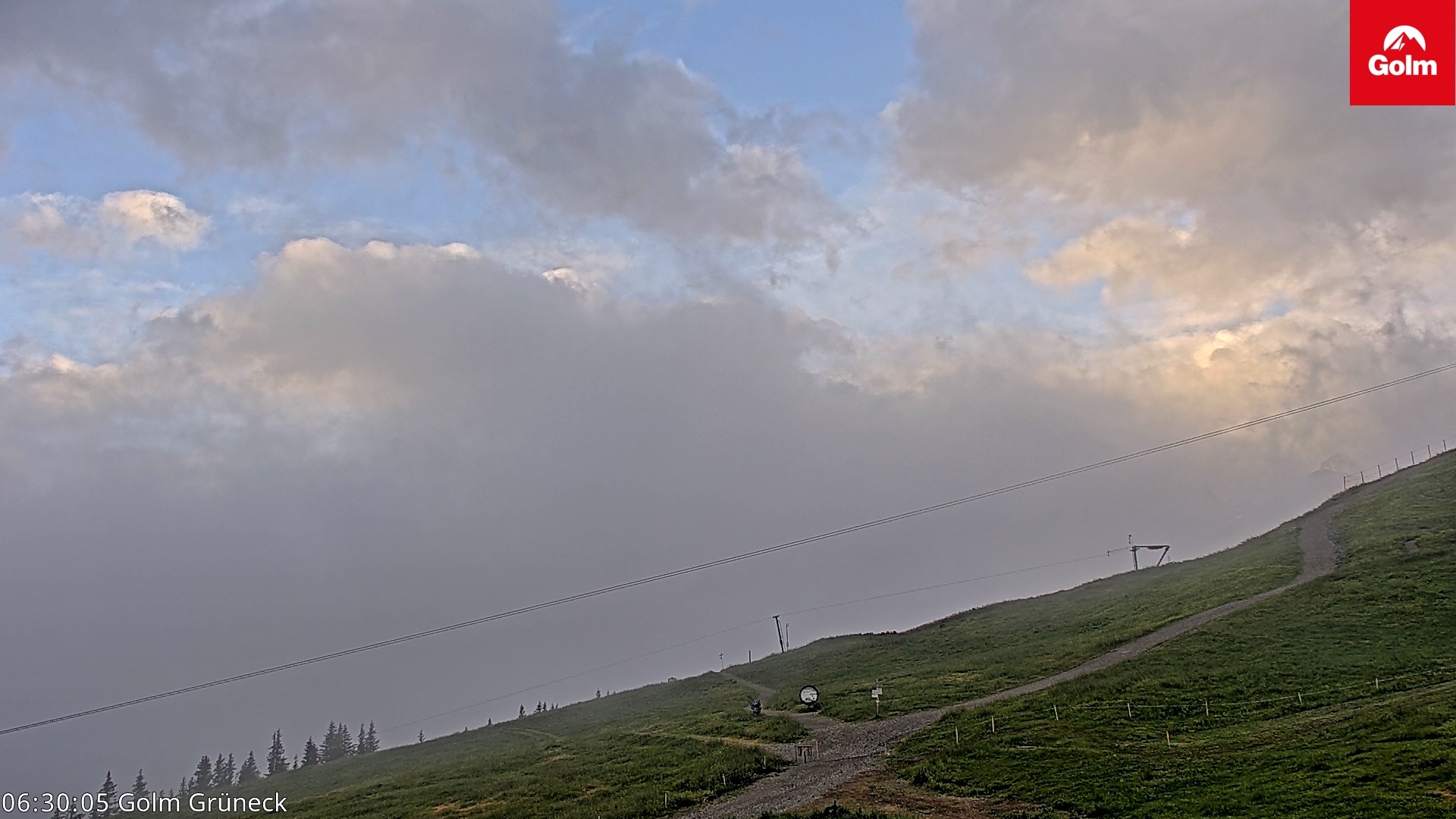 Archiv Foto Webcam Blick vom Golm auf die Tschaggunser Mittagsspitze
