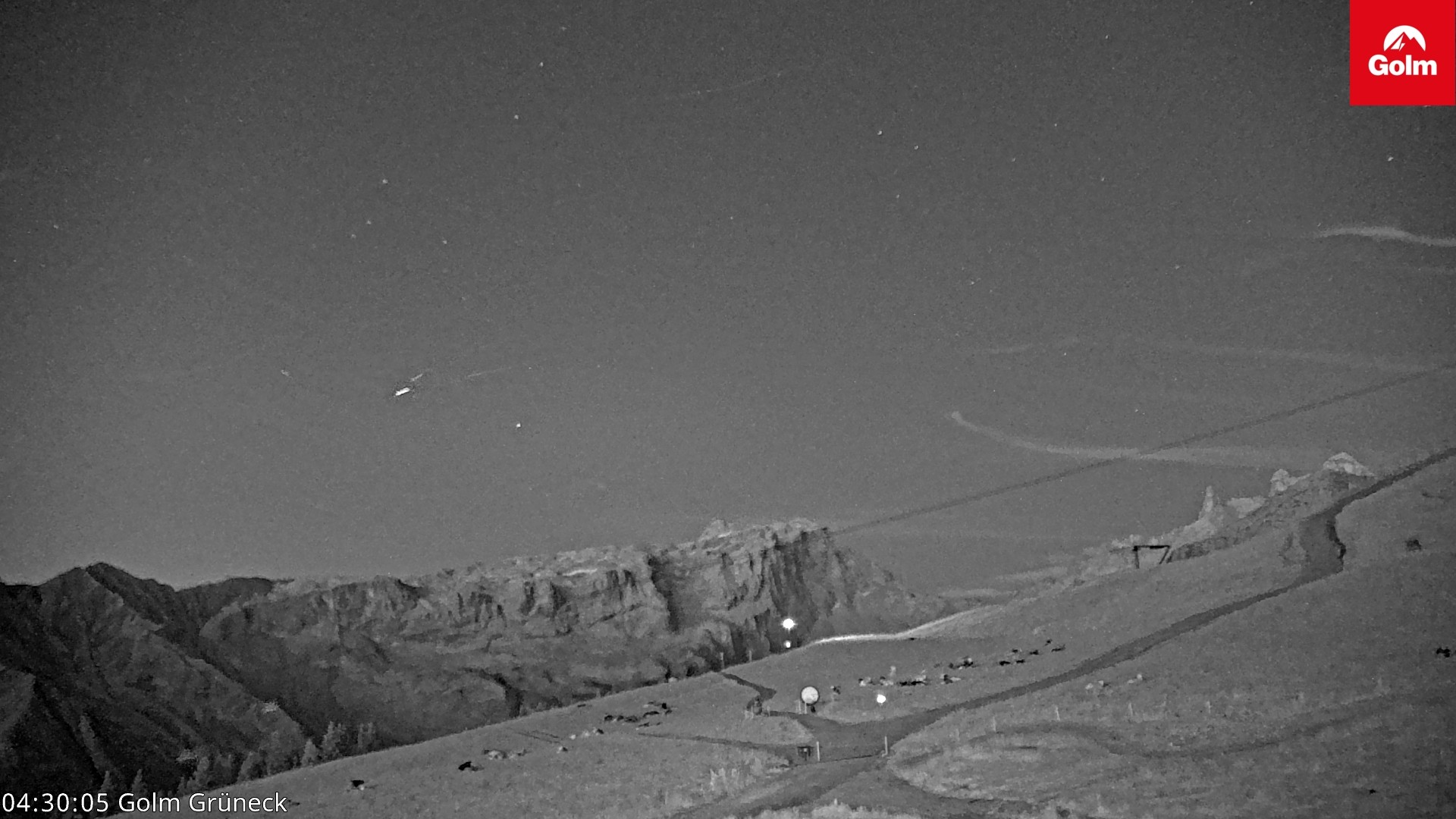 Archived image Webcam View Tschagguns Mittagsspitze from Golm
