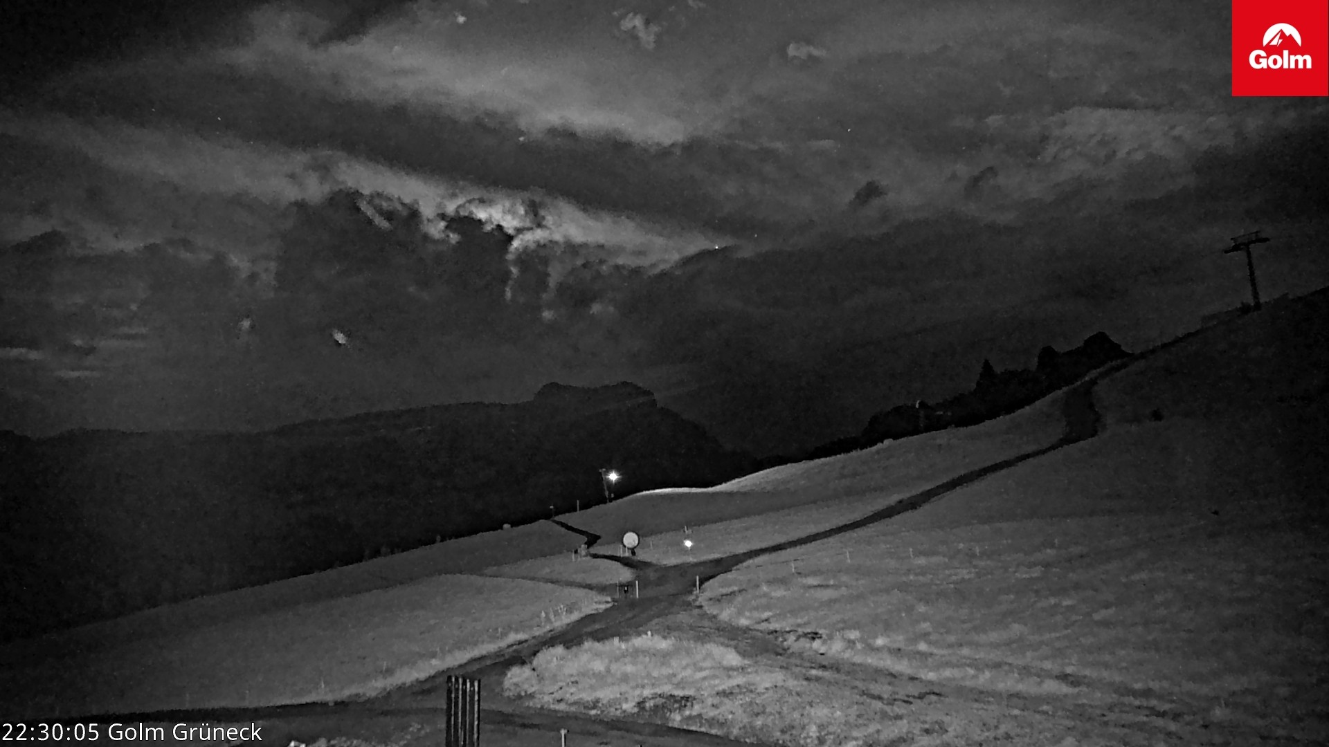 Archiv Foto Webcam Blick vom Golm auf die Tschaggunser Mittagsspitze