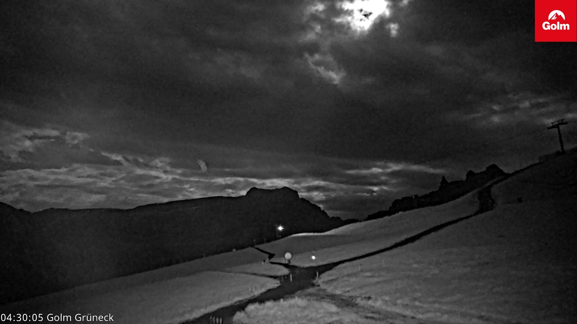 Archiv Foto Webcam Blick vom Golm auf die Tschaggunser Mittagsspitze