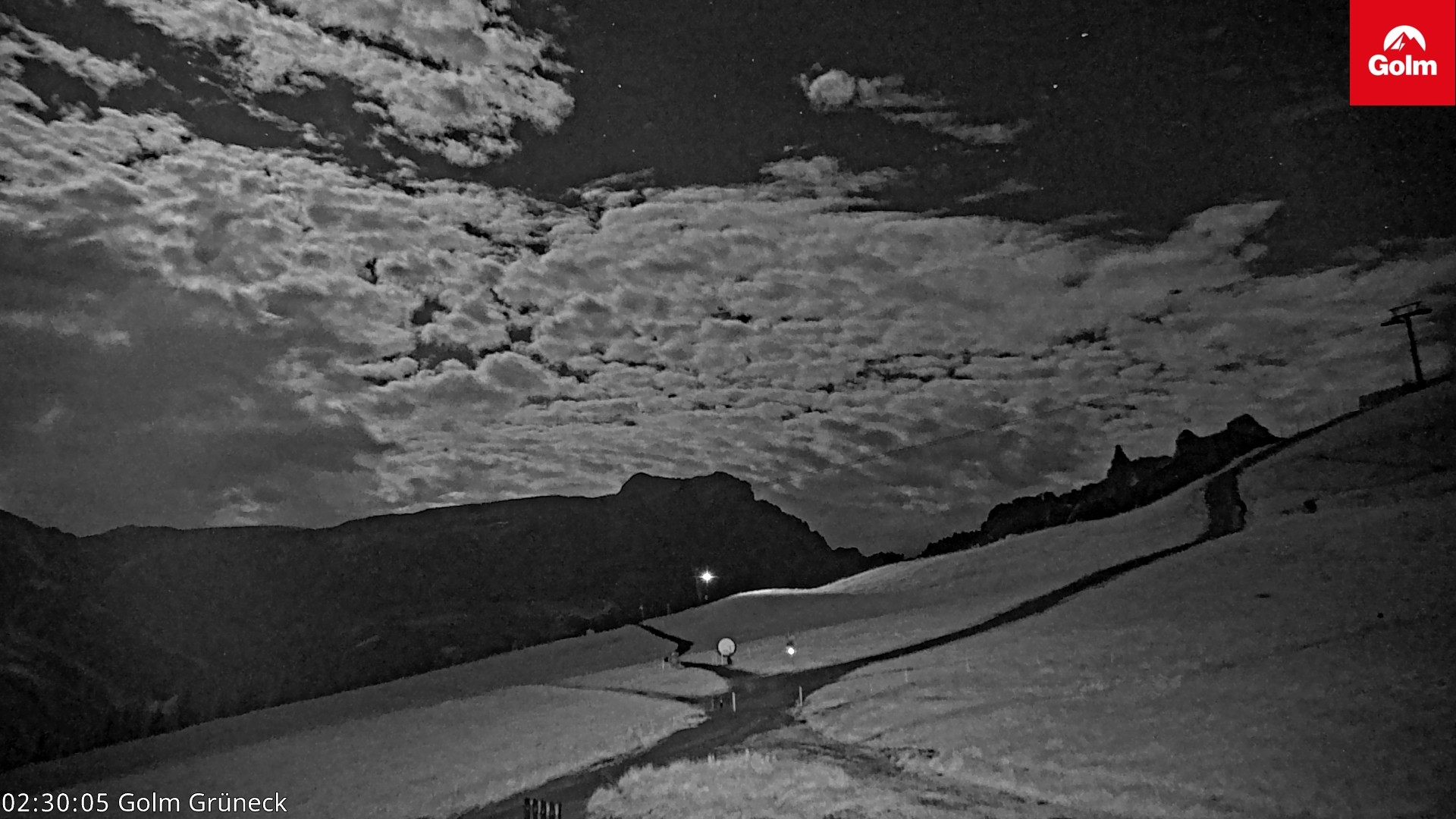Archiv Foto Webcam Blick vom Golm auf die Tschaggunser Mittagsspitze