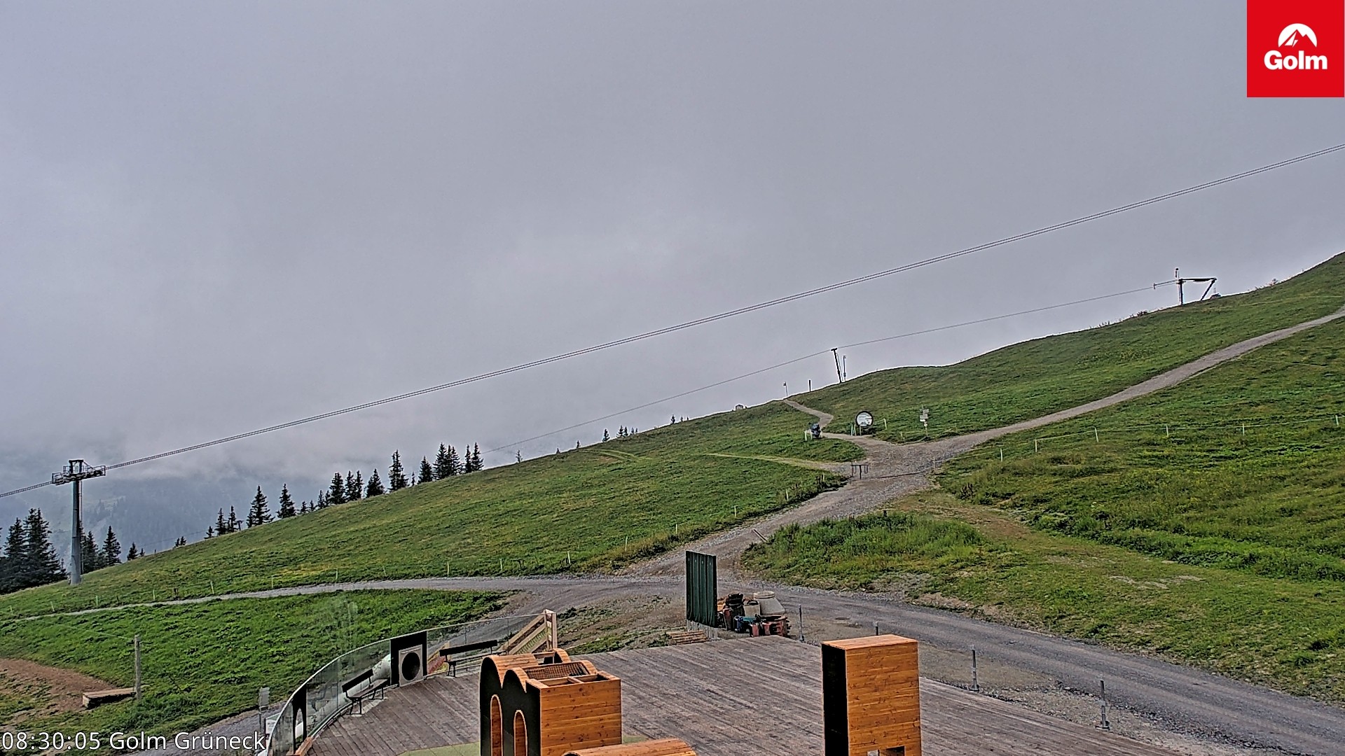 Archiv Foto Webcam Blick vom Golm auf die Tschaggunser Mittagsspitze