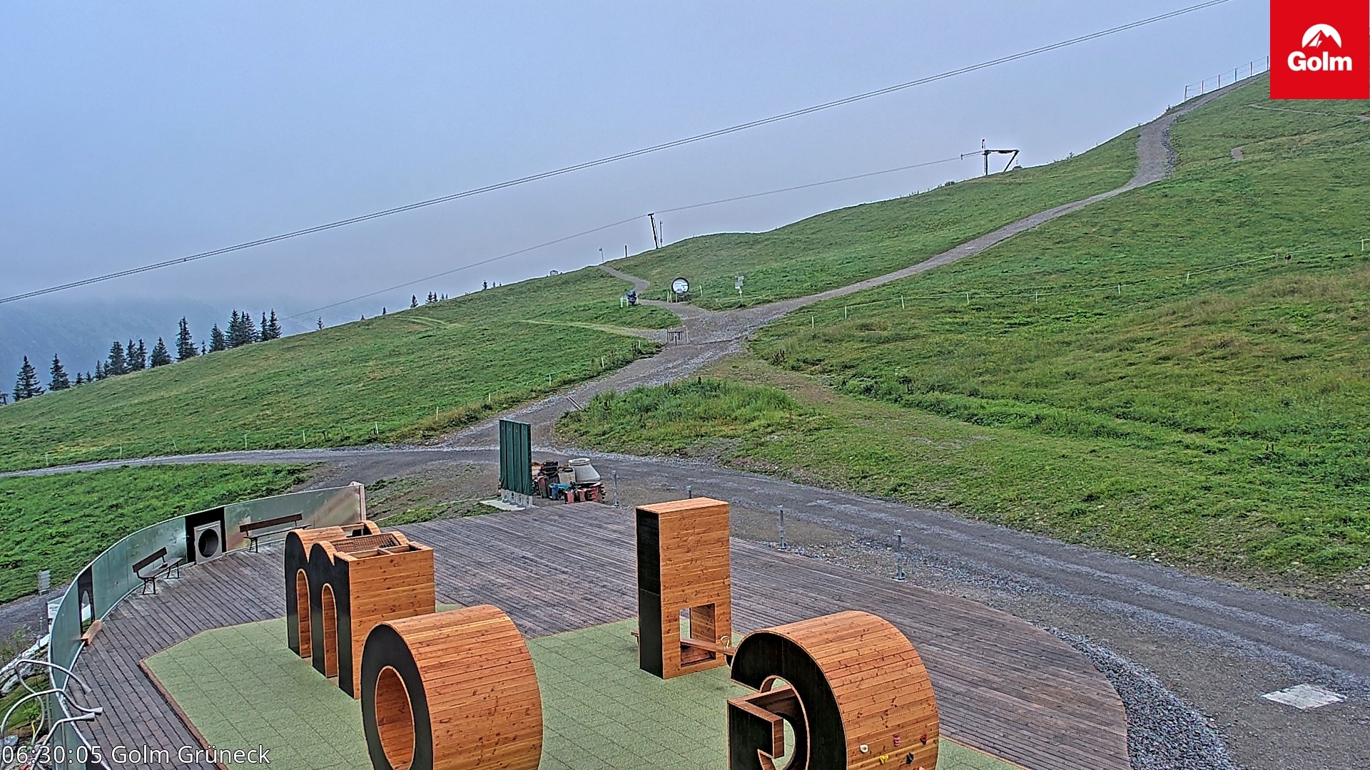 Archiv Foto Webcam Blick vom Golm auf die Tschaggunser Mittagsspitze