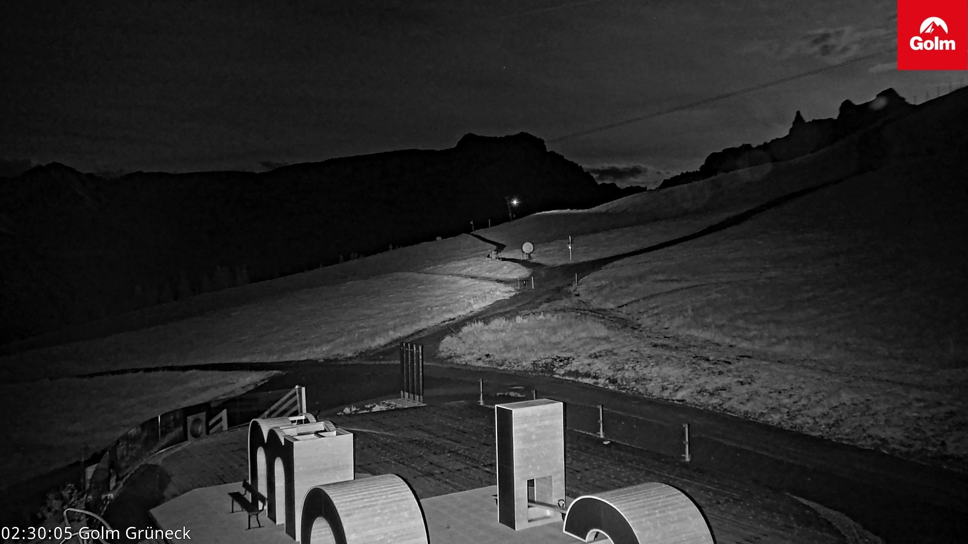 Archiv Foto Webcam Blick vom Golm auf die Tschaggunser Mittagsspitze