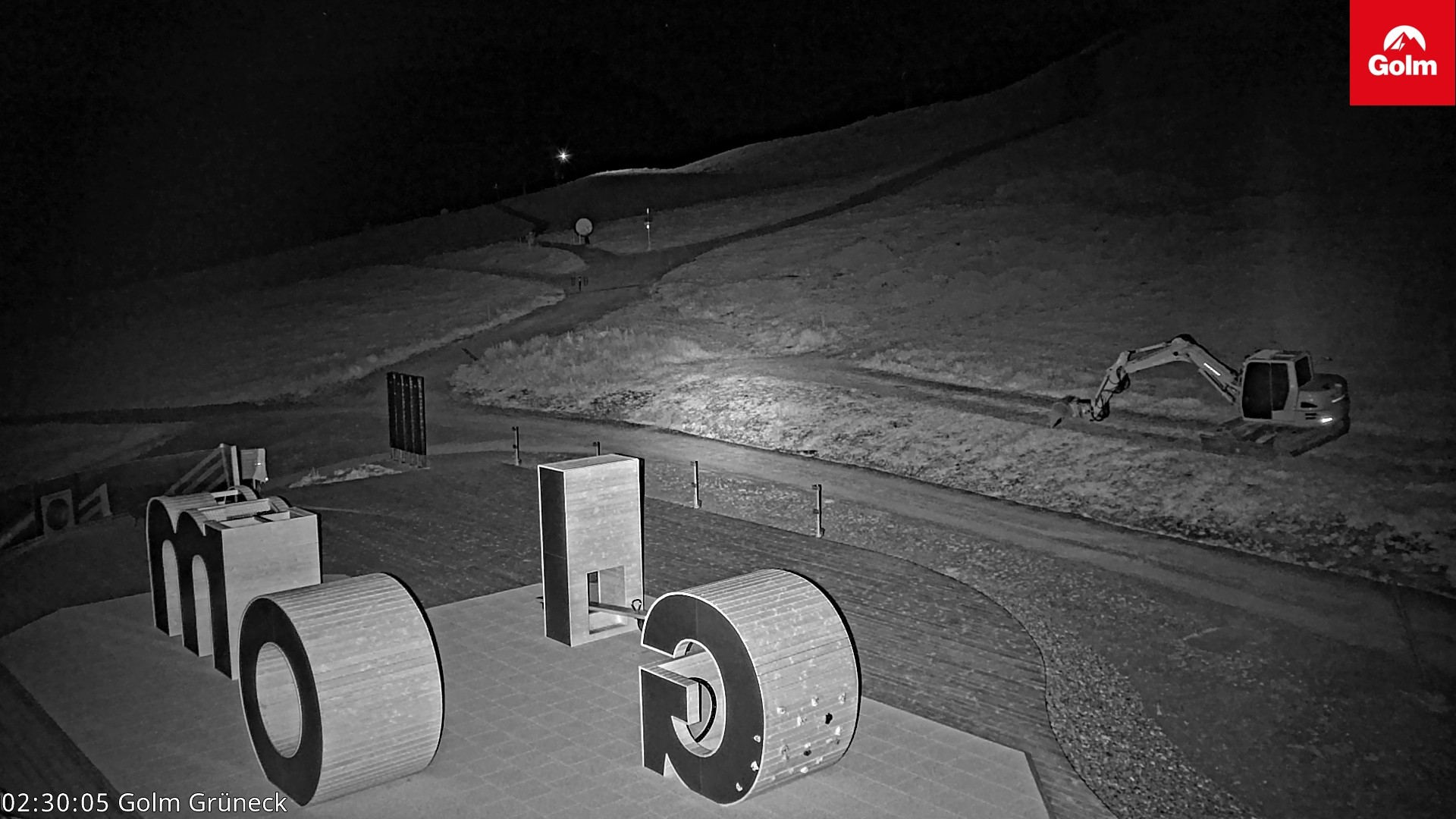 Archiv Foto Webcam Blick vom Golm auf die Tschaggunser Mittagsspitze