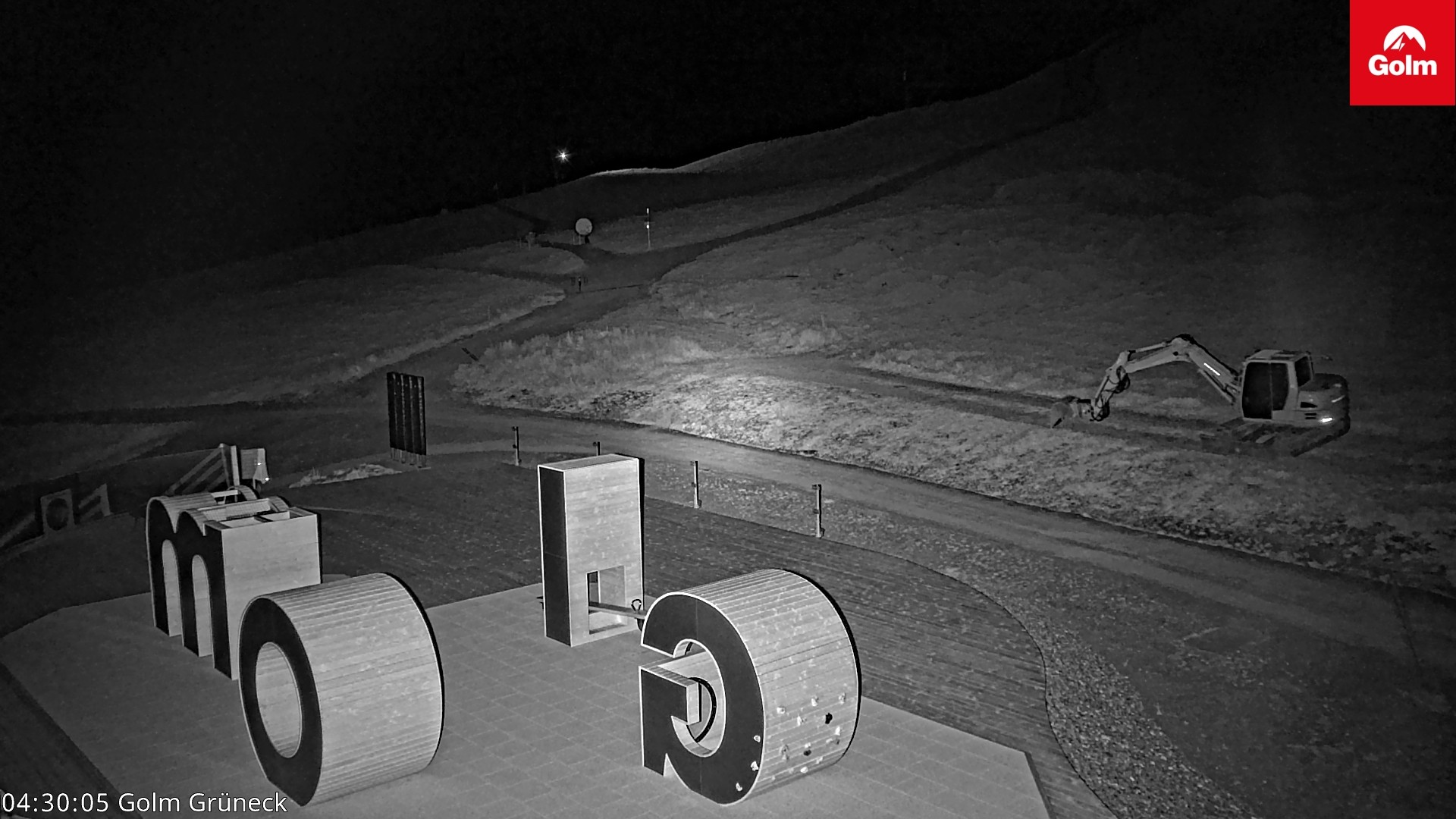 Archiv Foto Webcam Blick vom Golm auf die Tschaggunser Mittagsspitze