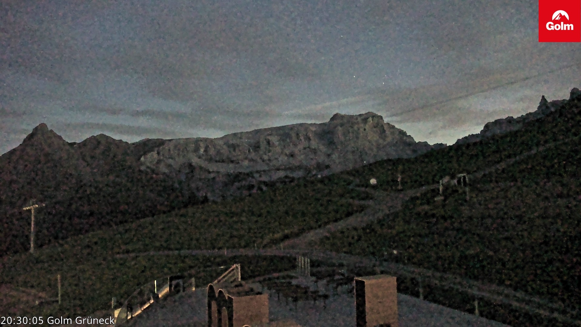 Archiv Foto Webcam Blick vom Golm auf die Tschaggunser Mittagsspitze