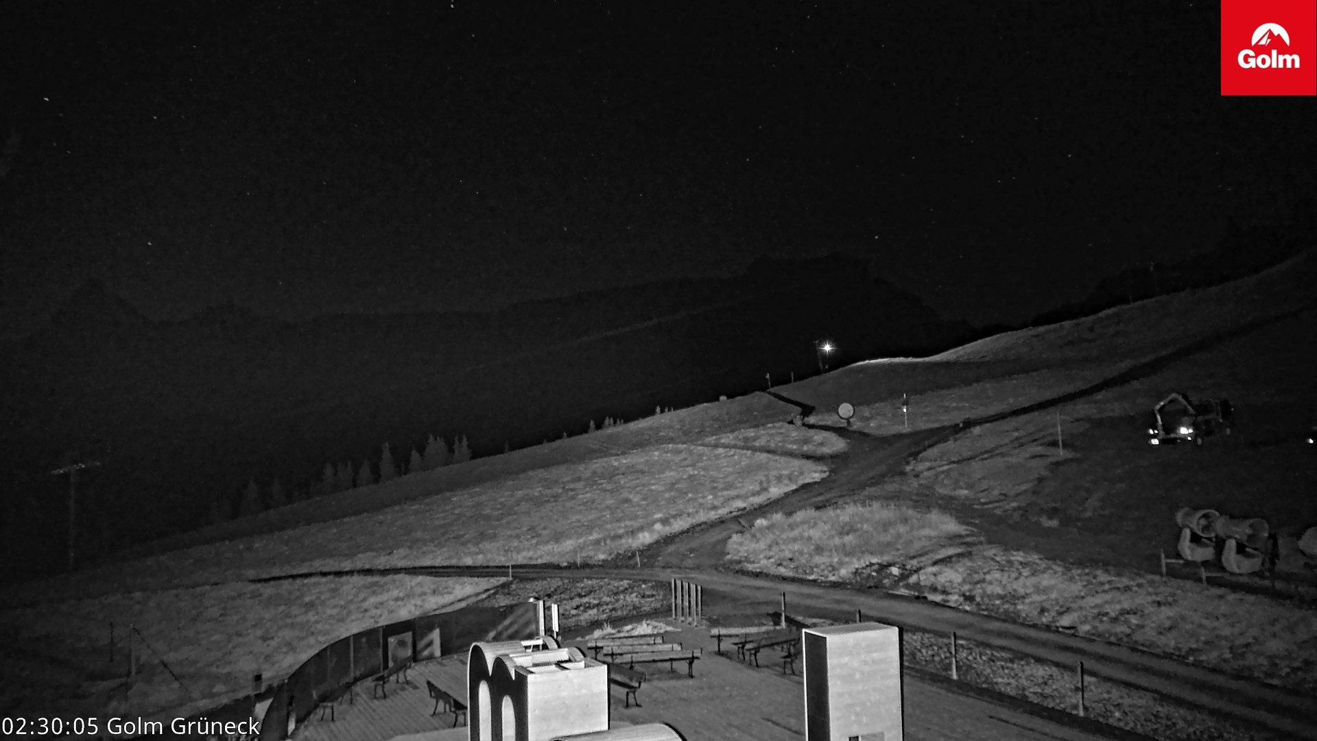 Archiv Foto Webcam Blick vom Golm auf die Tschaggunser Mittagsspitze