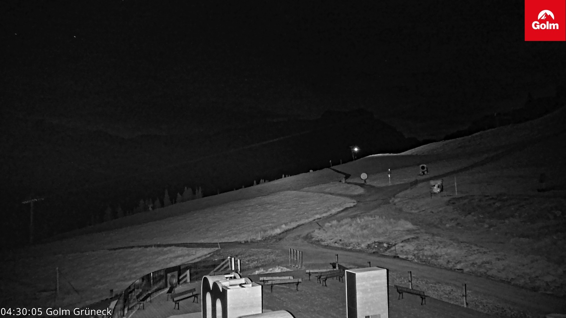 Archiv Foto Webcam Blick vom Golm auf die Tschaggunser Mittagsspitze