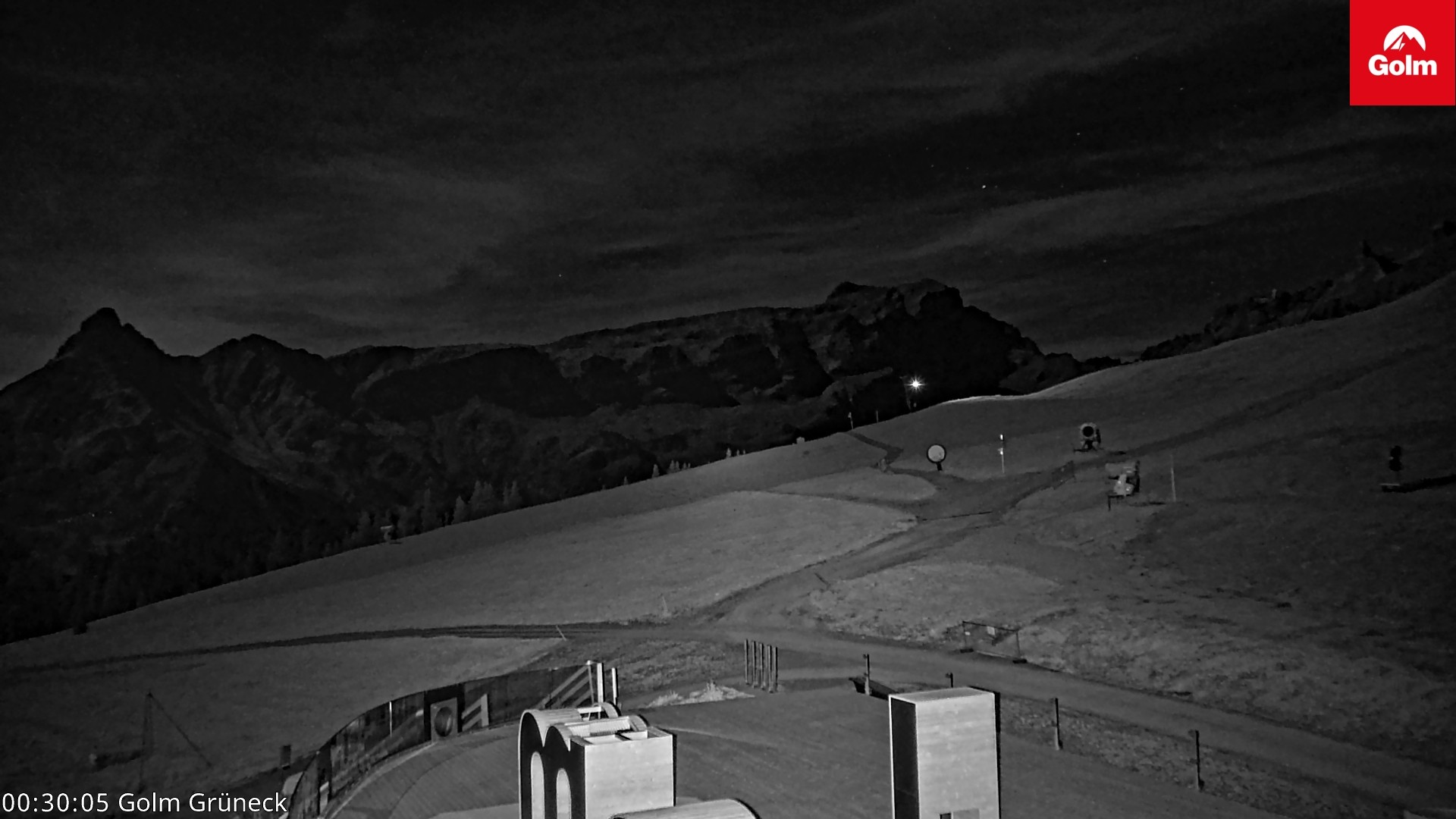 Archiv Foto Webcam Blick vom Golm auf die Tschaggunser Mittagsspitze