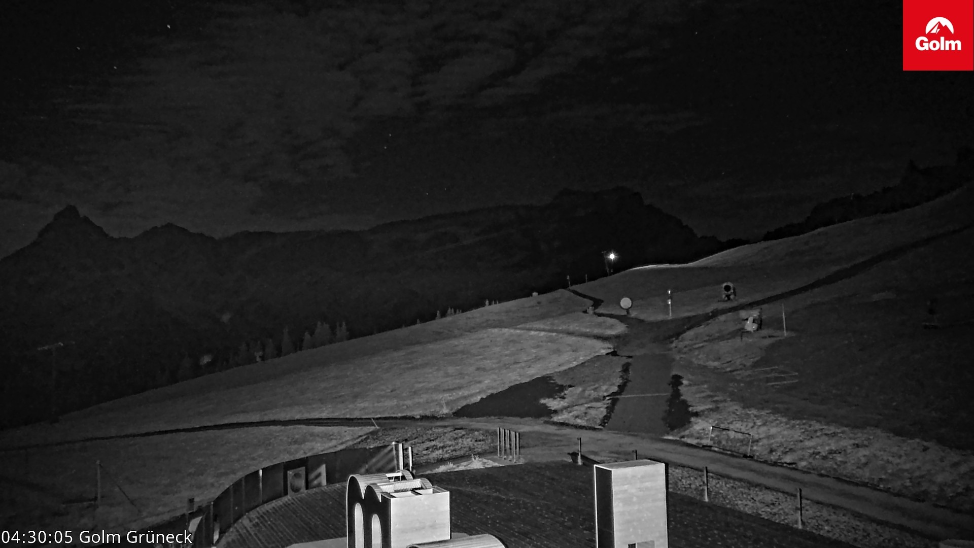 Archiv Foto Webcam Blick vom Golm auf die Tschaggunser Mittagsspitze
