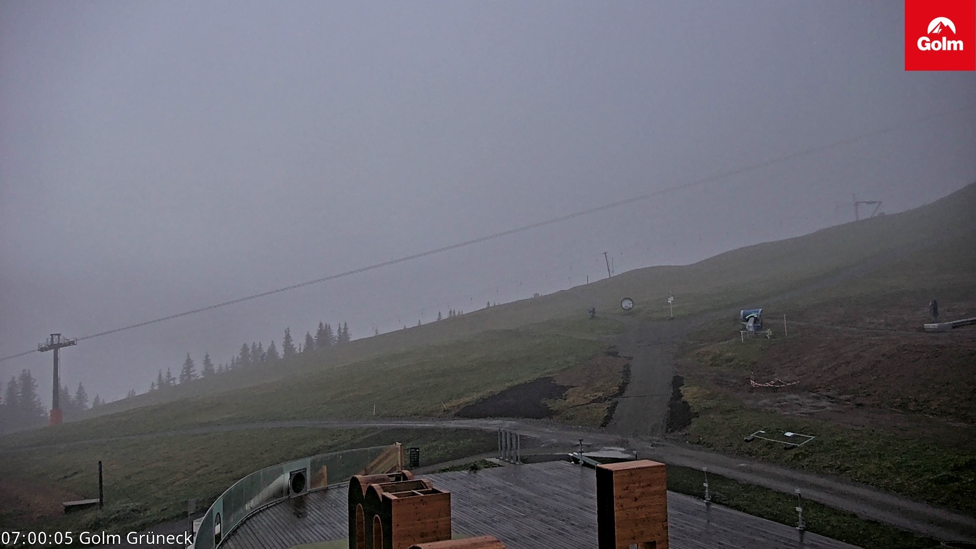 Archiv Foto Webcam Blick vom Golm auf die Tschaggunser Mittagsspitze