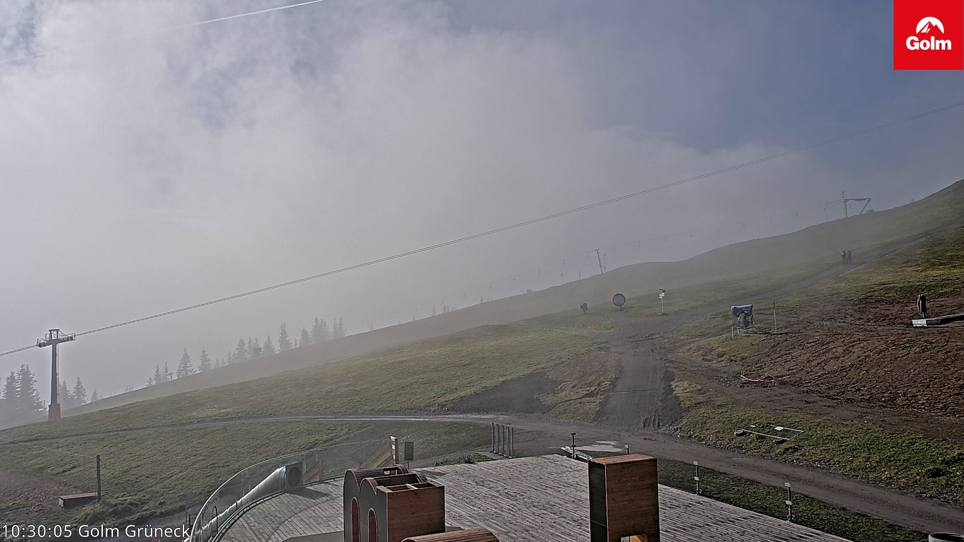 Archiv Foto Webcam Blick vom Golm auf die Tschaggunser Mittagsspitze