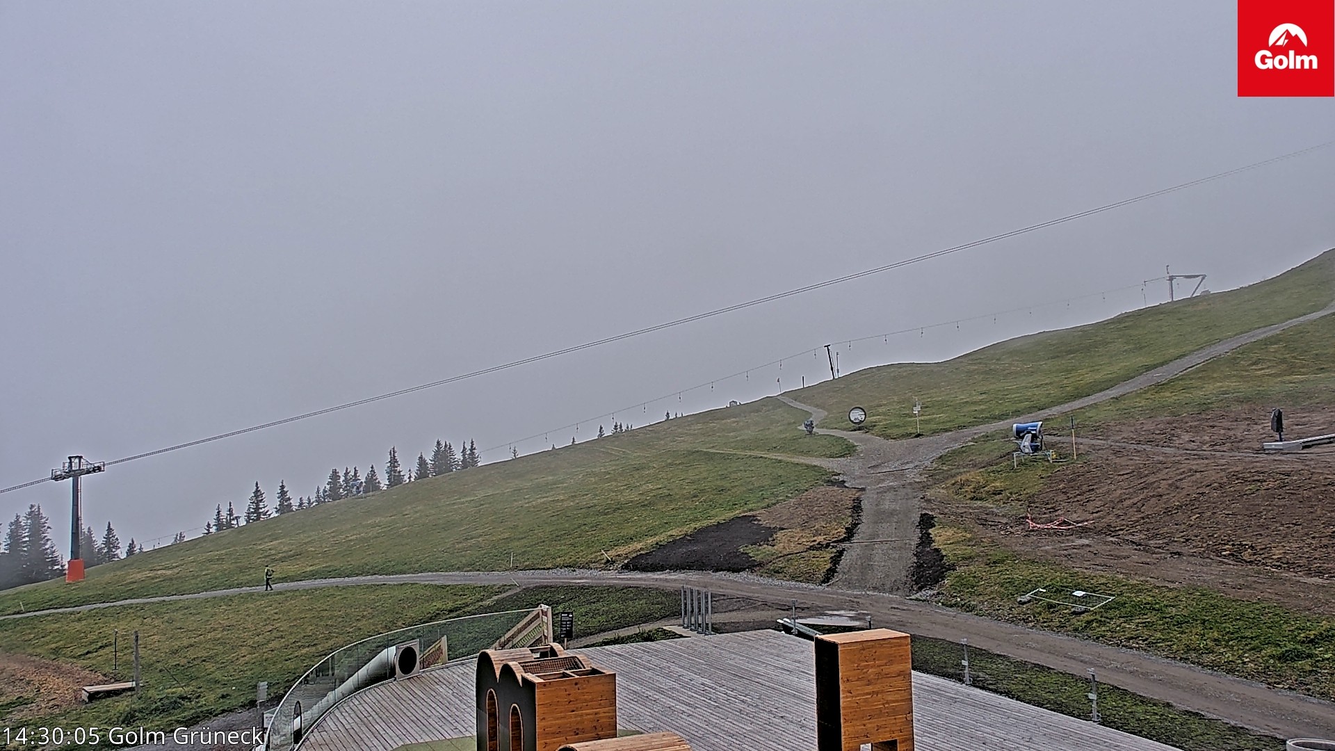 Archiv Foto Webcam Blick vom Golm auf die Tschaggunser Mittagsspitze