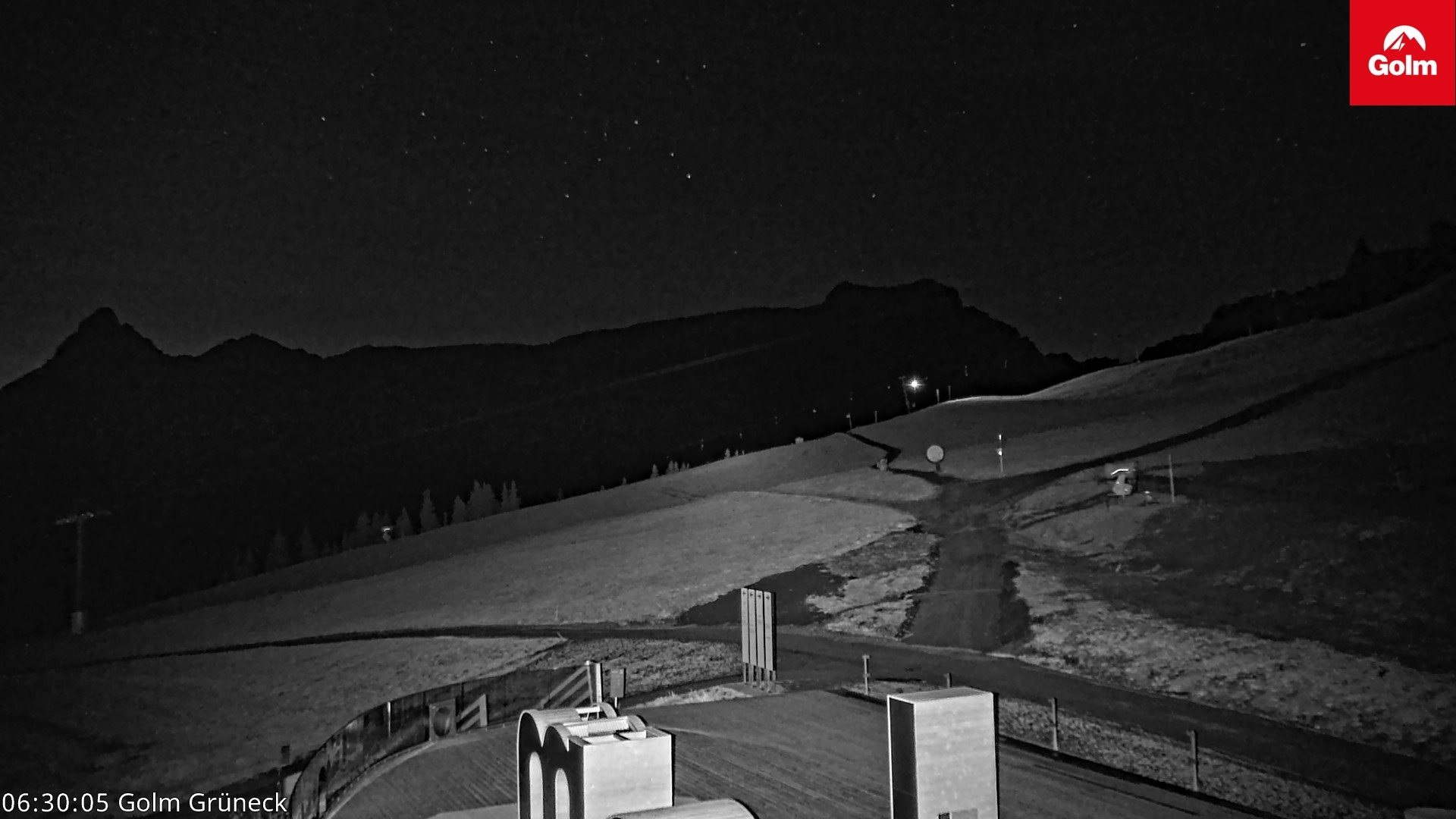 Archiv Foto Webcam Blick vom Golm auf die Tschaggunser Mittagsspitze