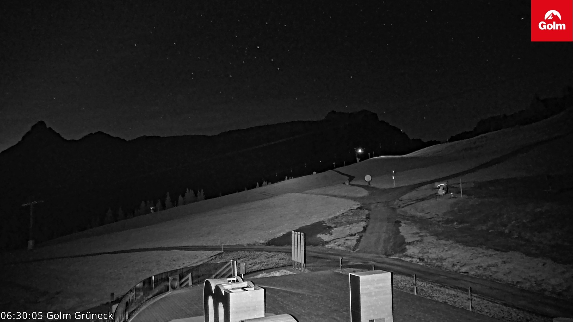 Archiv Foto Webcam Blick vom Golm auf die Tschaggunser Mittagsspitze