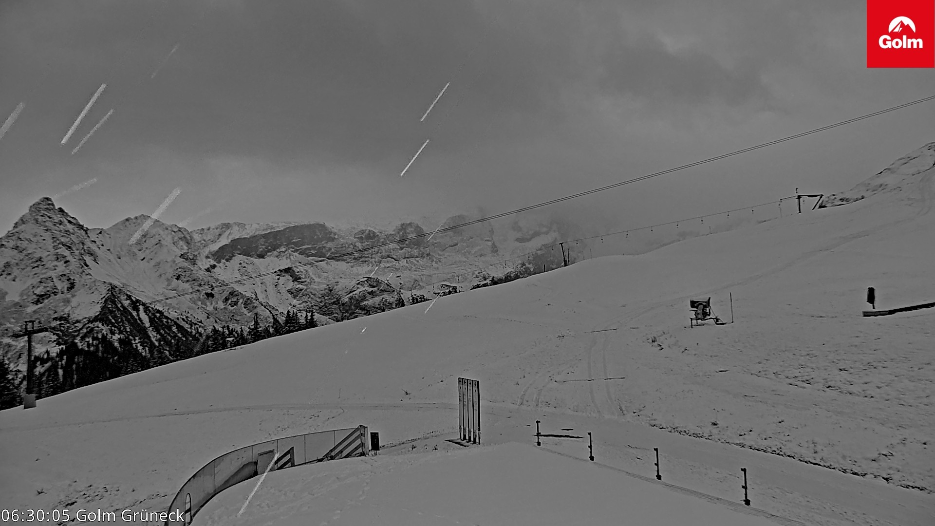 Archiv Foto Webcam Blick vom Golm auf die Tschaggunser Mittagsspitze