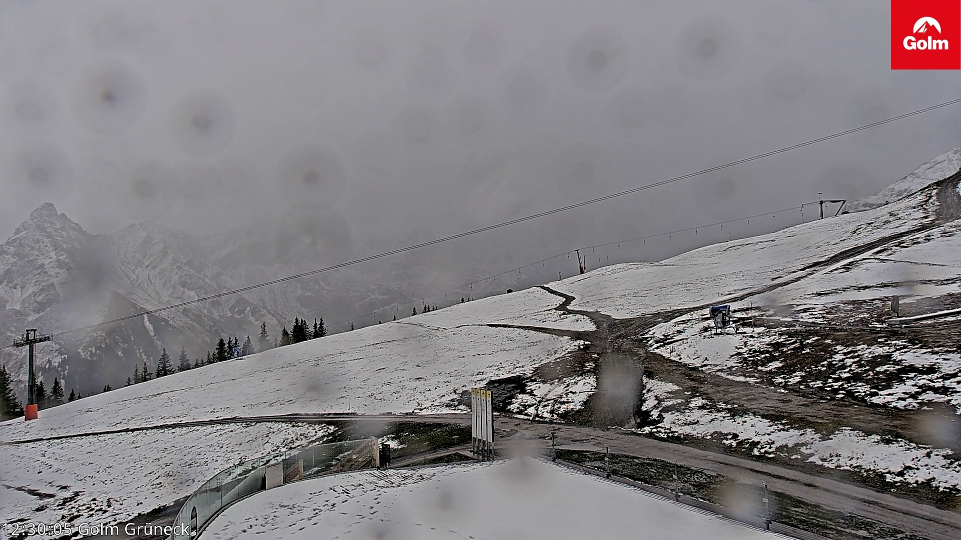 Archiv Foto Webcam Blick vom Golm auf die Tschaggunser Mittagsspitze