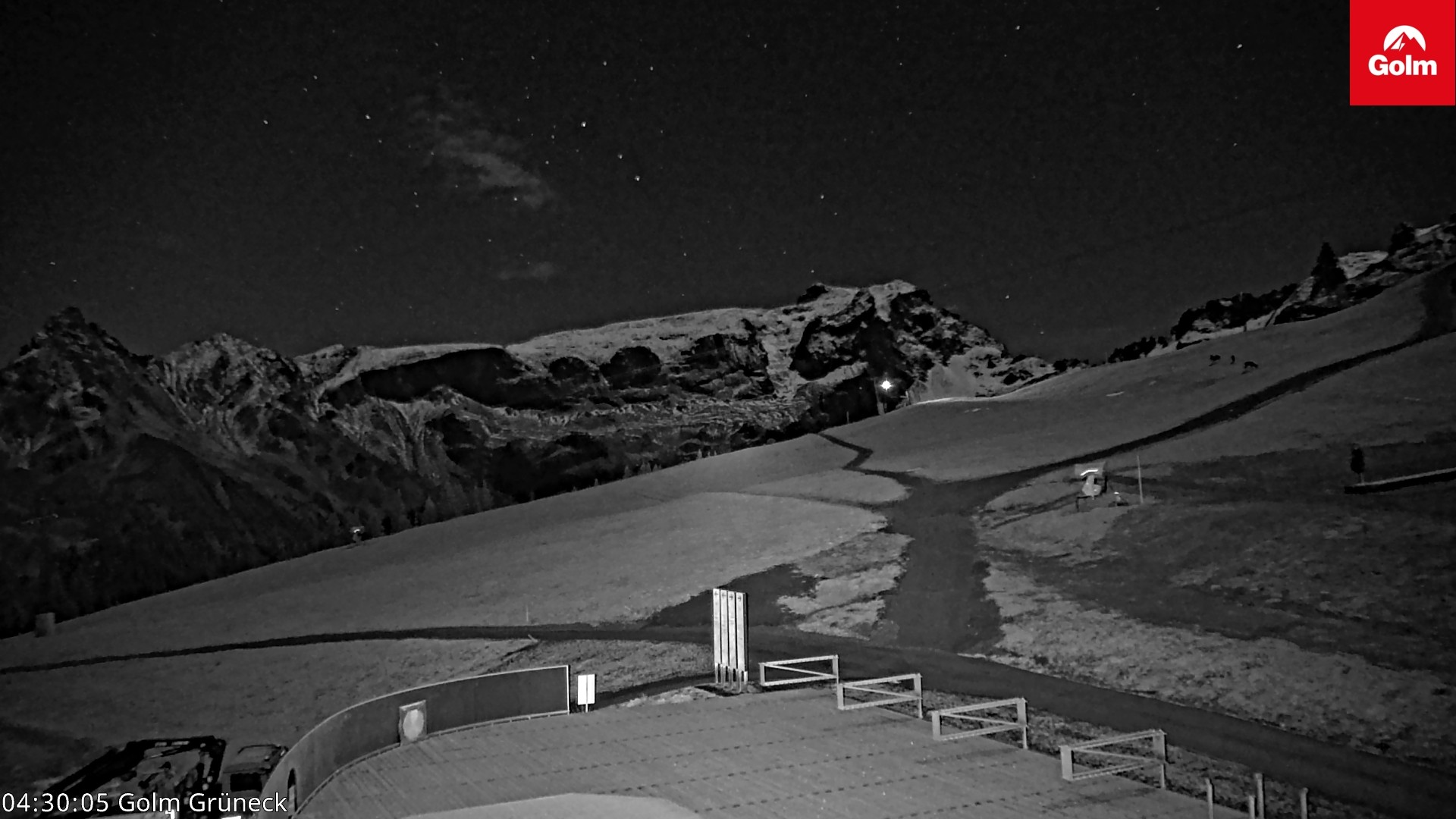 Archived image Webcam View Tschagguns Mittagsspitze from Golm
