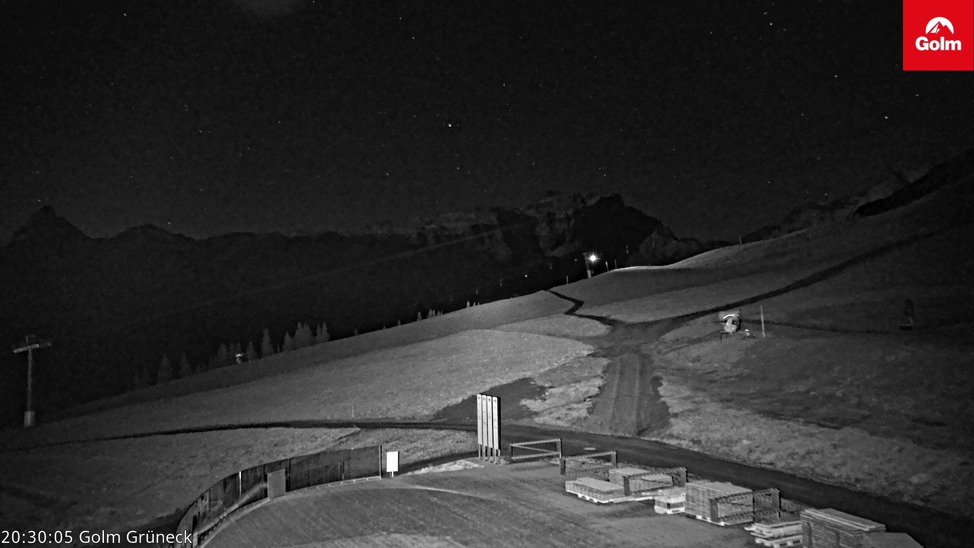 Archiv Foto Webcam Blick vom Golm auf die Tschaggunser Mittagsspitze