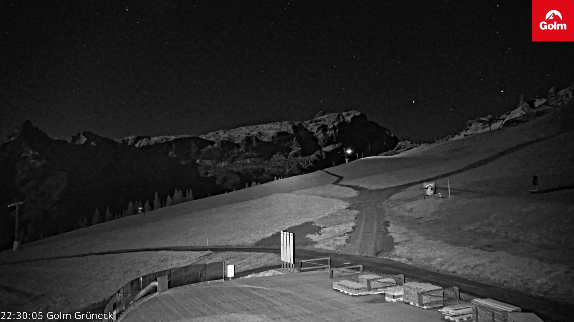 Archiv Foto Webcam Blick vom Golm auf die Tschaggunser Mittagsspitze