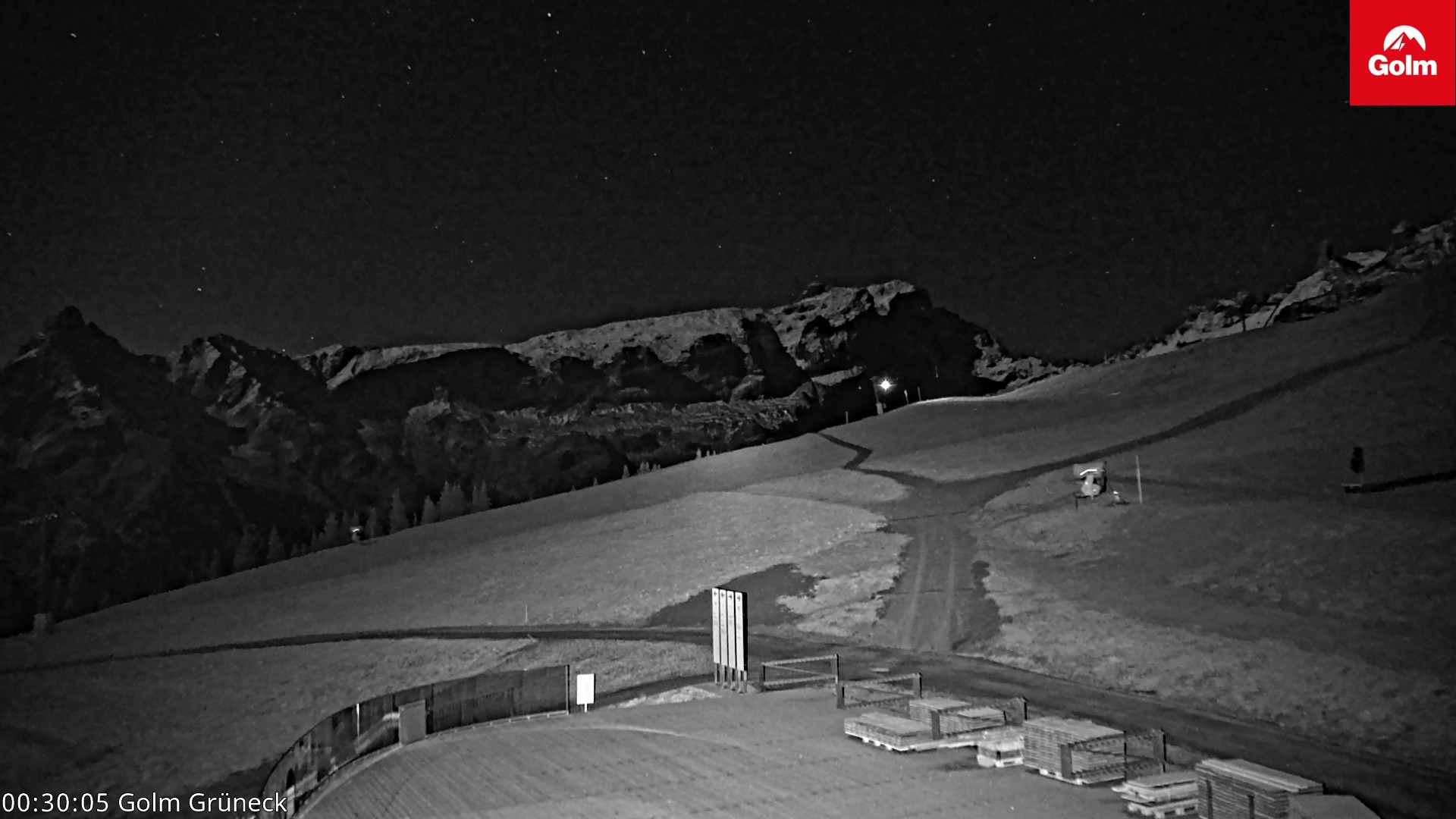 Archiv Foto Webcam Blick vom Golm auf die Tschaggunser Mittagsspitze