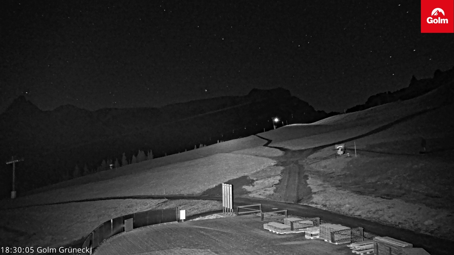 Archiv Foto Webcam Blick vom Golm auf die Tschaggunser Mittagsspitze