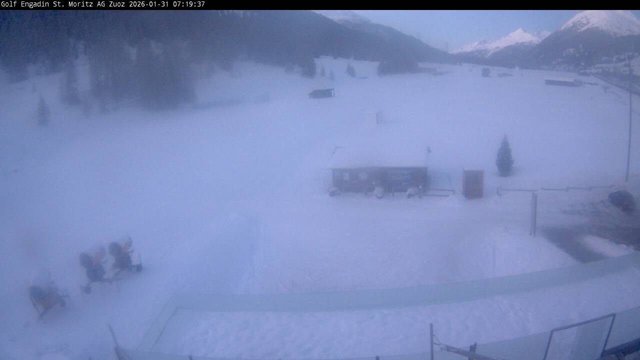 Archiv Foto Webcam Zuoz / Graubünden