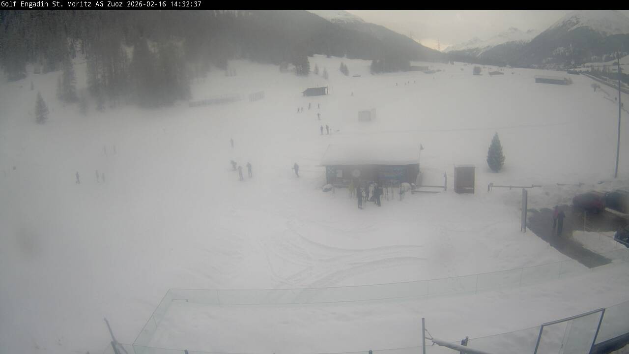 Archiv Foto Webcam Zuoz / Graubünden