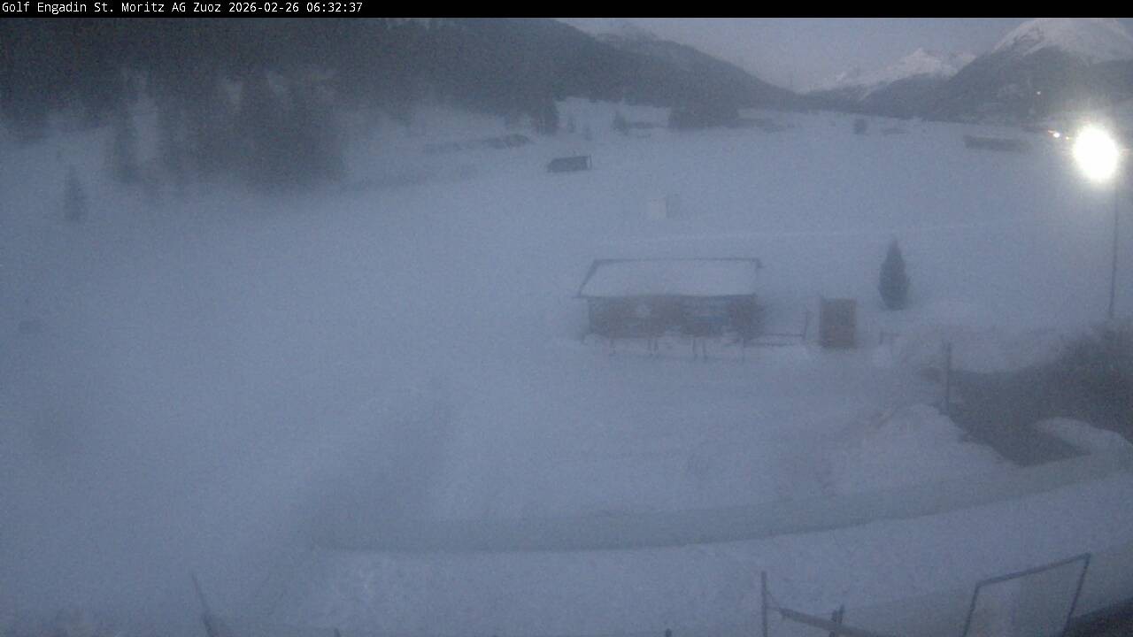 Archived image Webcam Zuoz / Graubünden