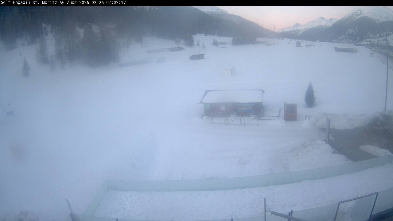 Archived image Webcam Zuoz / Graubünden
