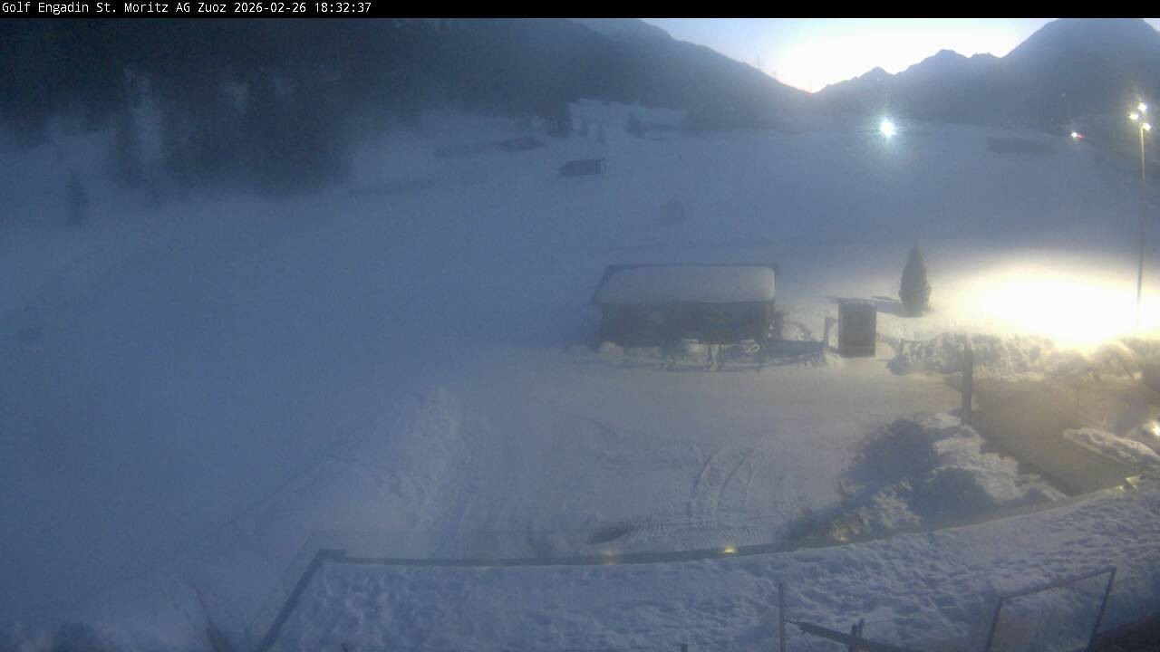 Archived image Webcam Zuoz / Graubünden