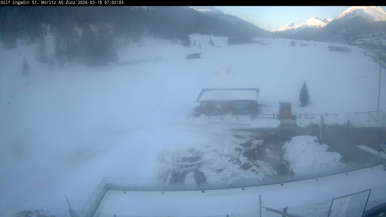 Archived image Webcam Zuoz / Graubünden