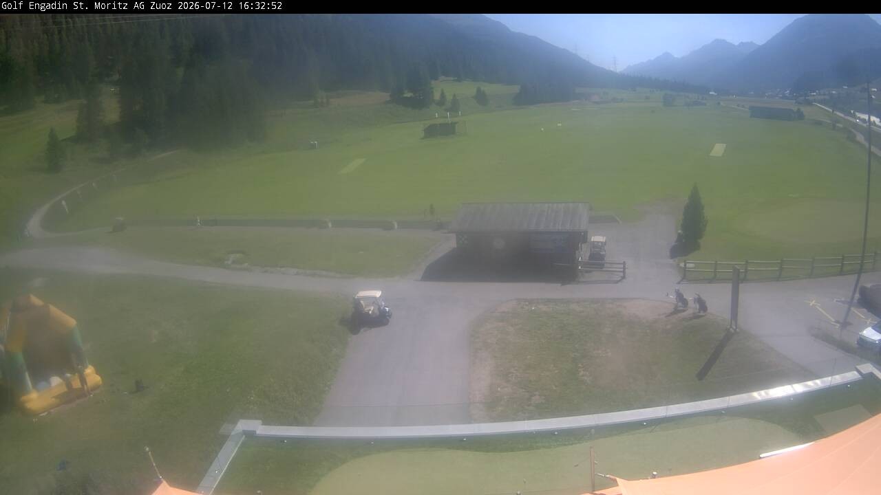 Archived image Webcam Zuoz / Graubünden