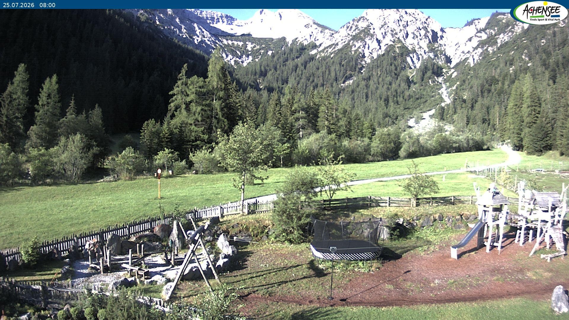 Archiv Foto Webcam Gernalm nahe Pertisau