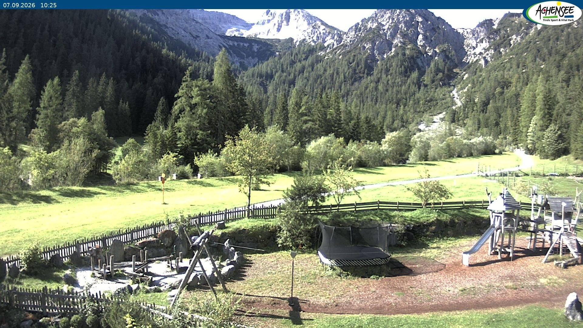 Archived image Webcam Gernalm / Pertisau
