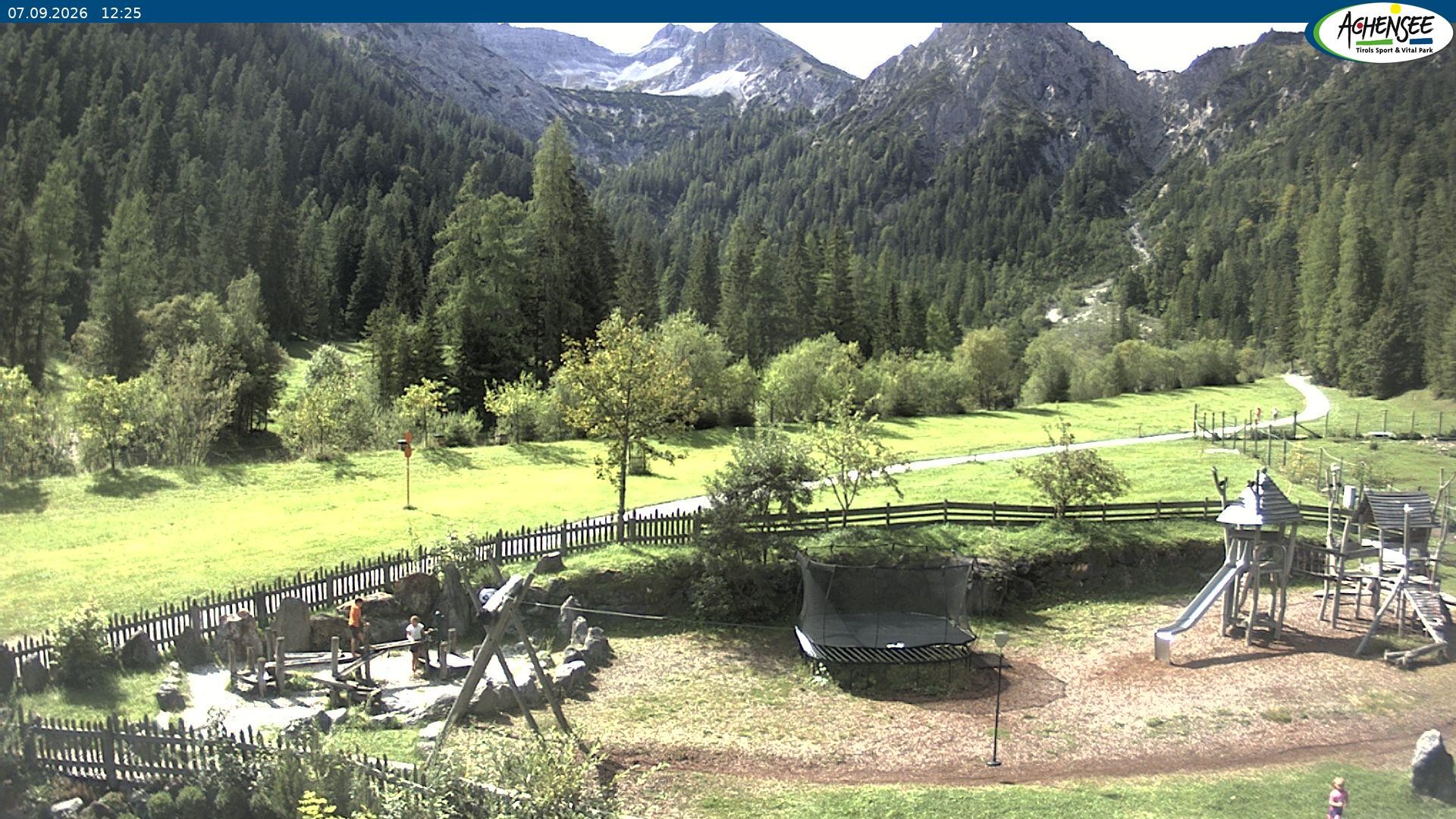 Archived image Webcam Gernalm / Pertisau