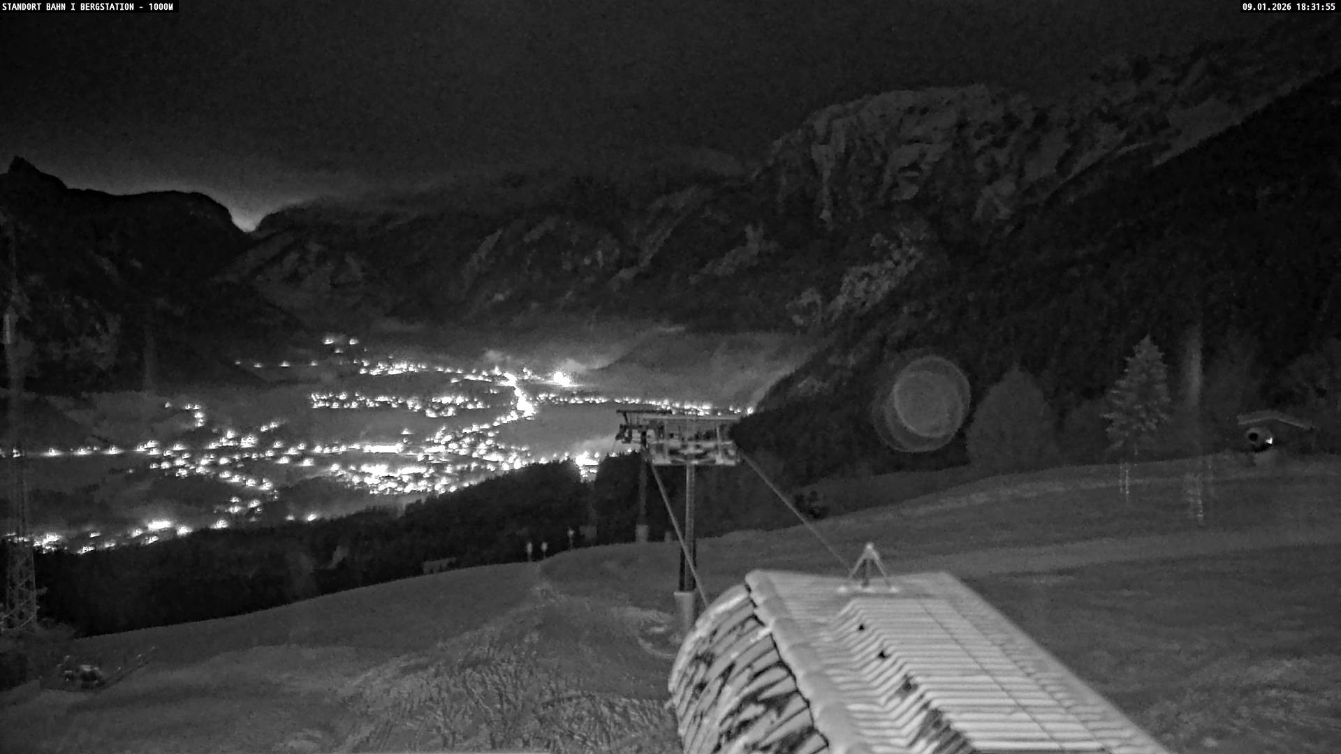 Archiv Foto Webcam Bergstation Almbahn I, Lofer
