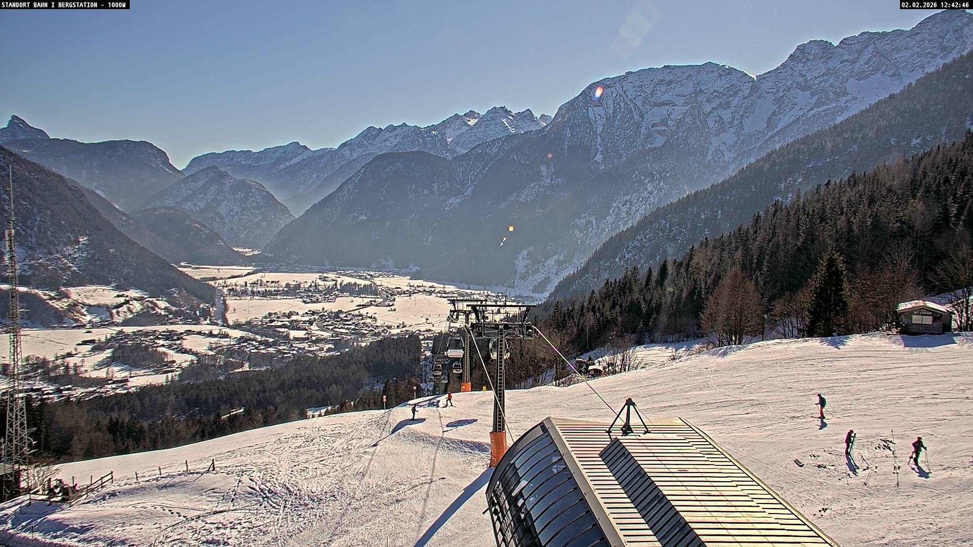 Archiv Foto Webcam Bergstation Almbahn I, Lofer