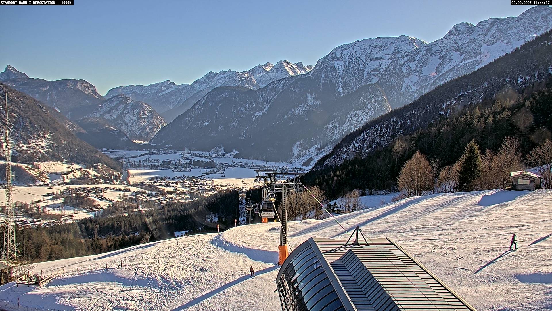 Archiv Foto Webcam Bergstation Almbahn I, Lofer