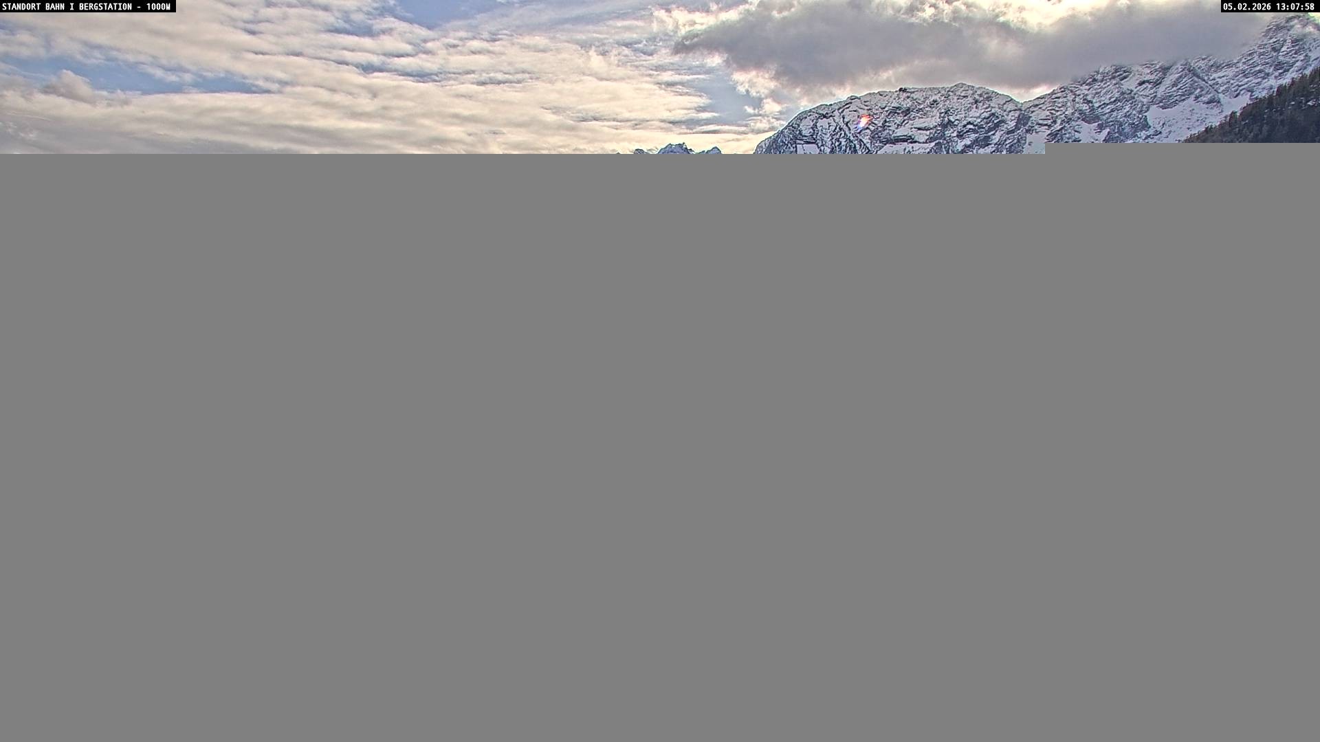 Archiv Foto Webcam Bergstation Almbahn I, Lofer