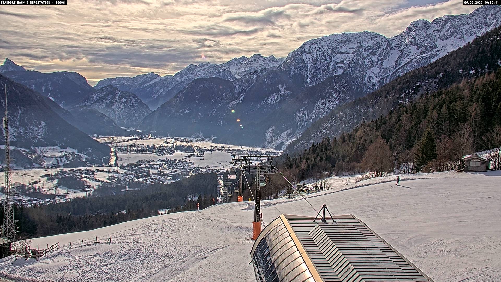 Archiv Foto Webcam Bergstation Almbahn I, Lofer