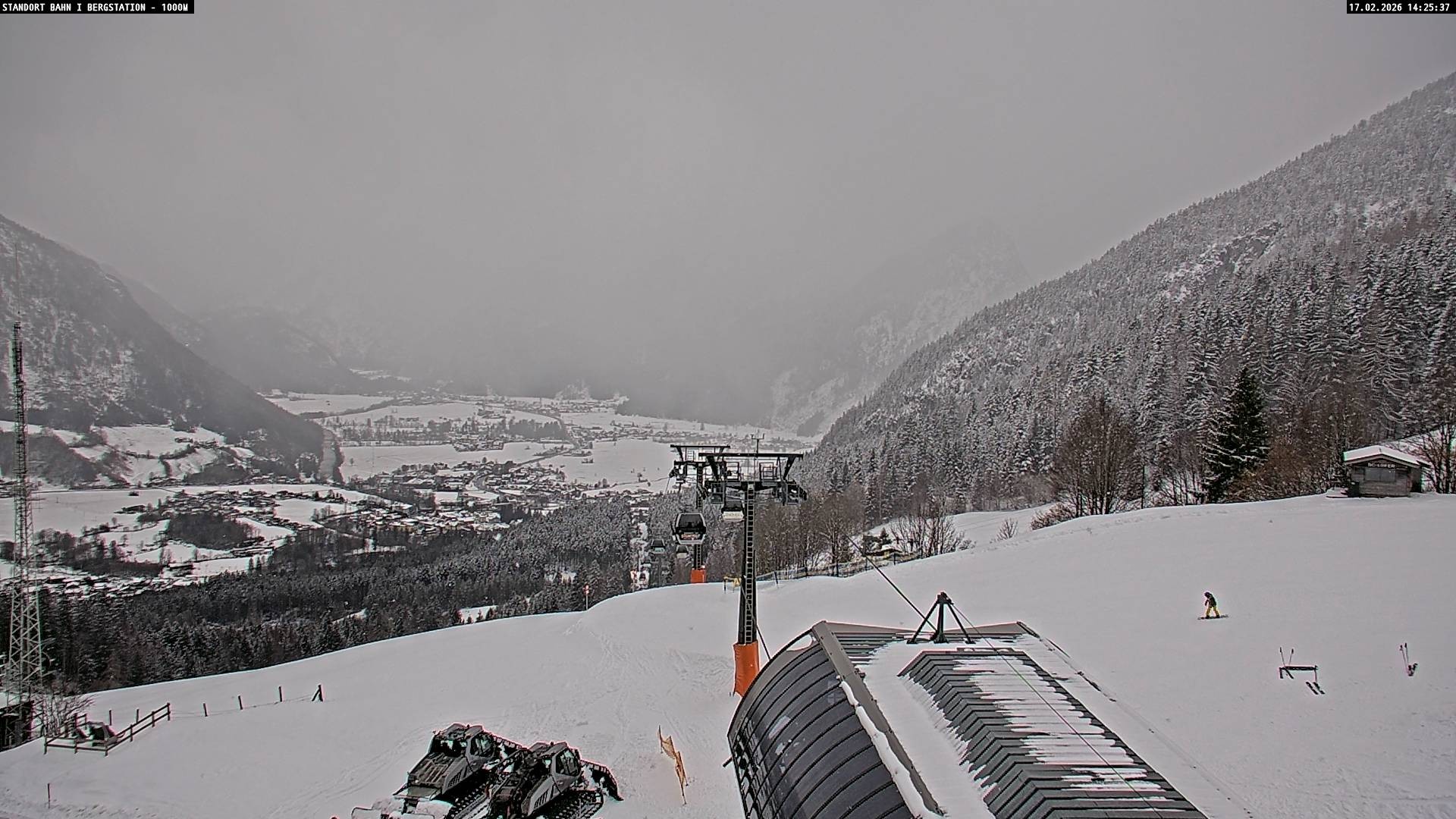 Archiv Foto Webcam Bergstation Almbahn I, Lofer