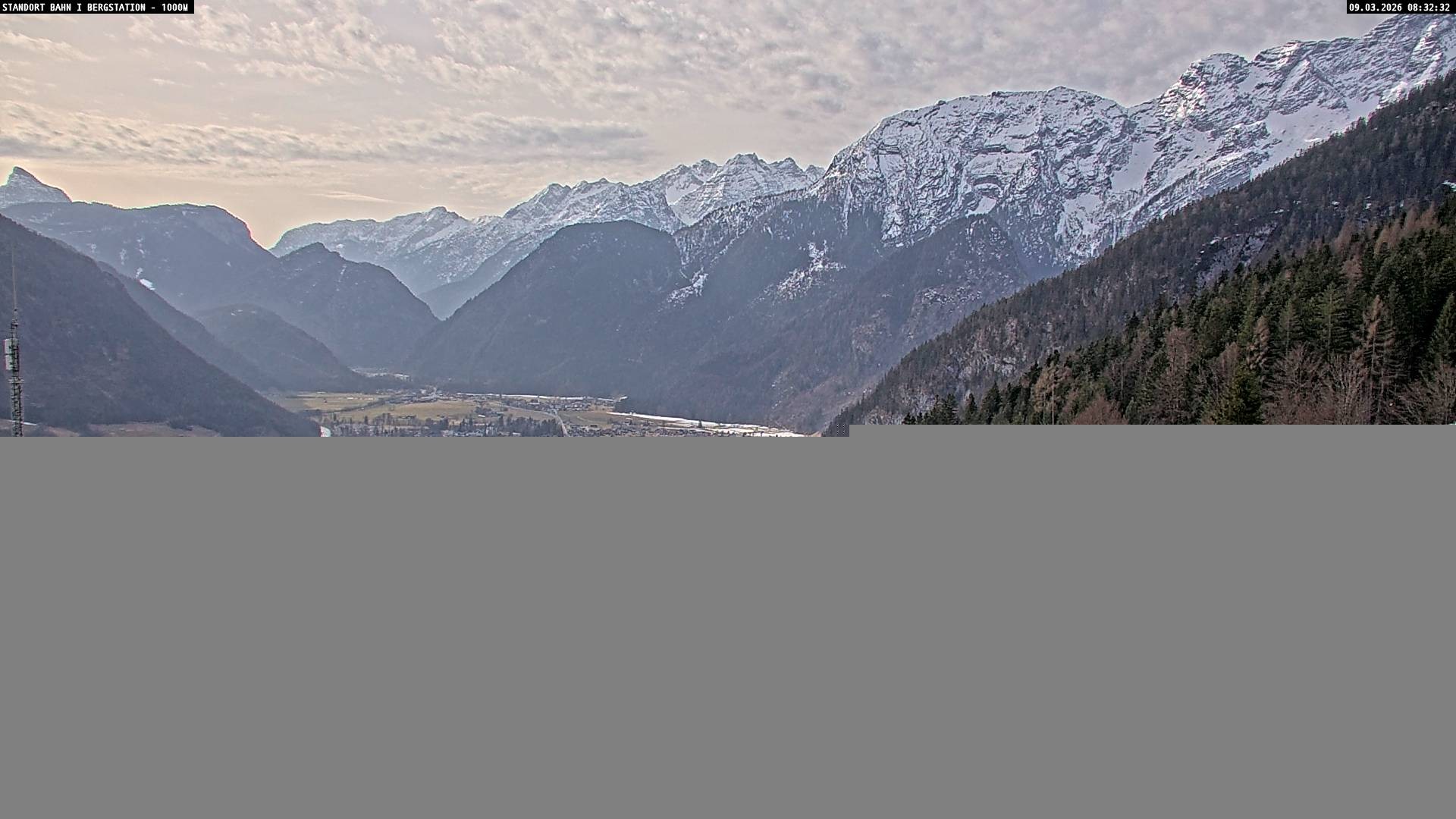 Archiv Foto Webcam Bergstation Almbahn I, Lofer